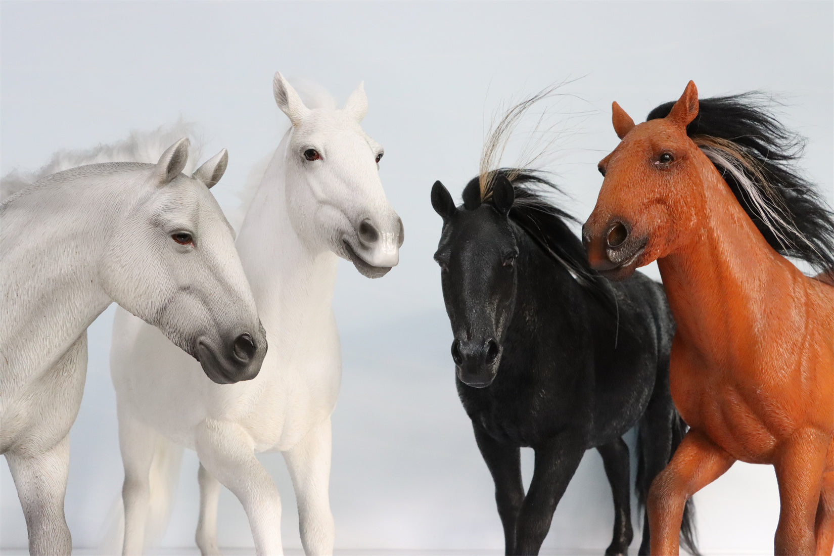 JXK 1/6 Mongolian Horse Model