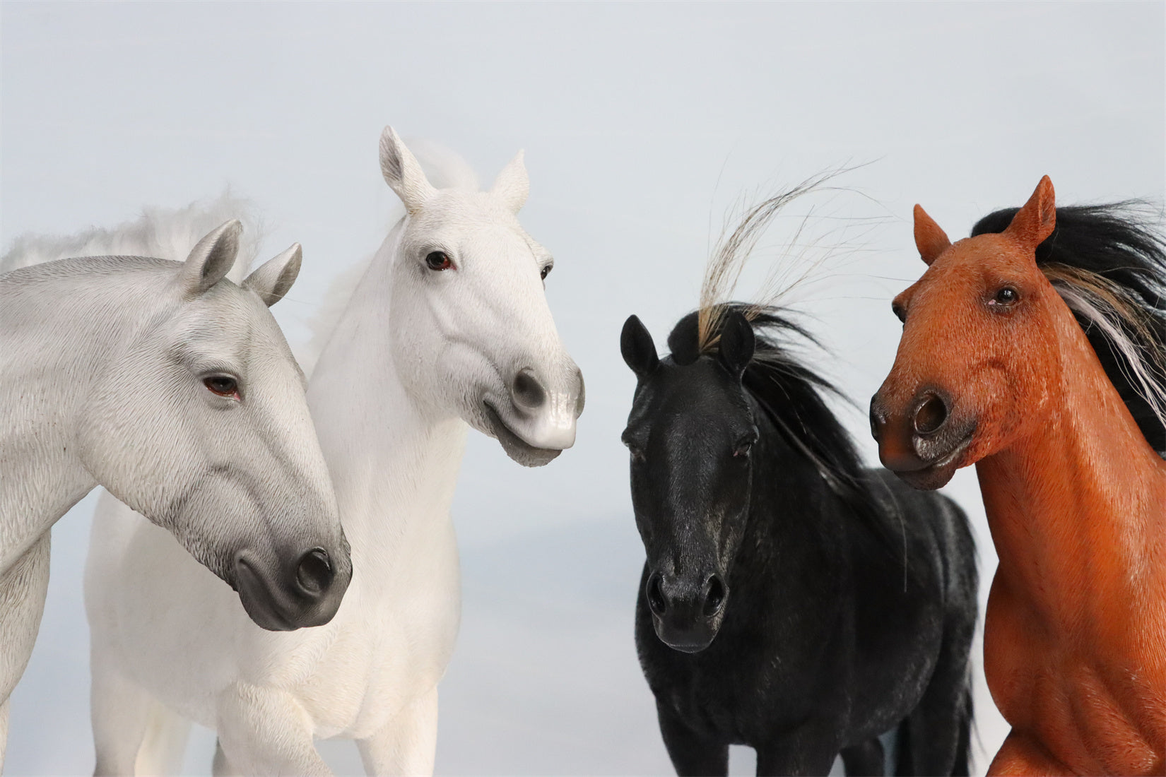 JXK 1/6 Mongolian Horse Model