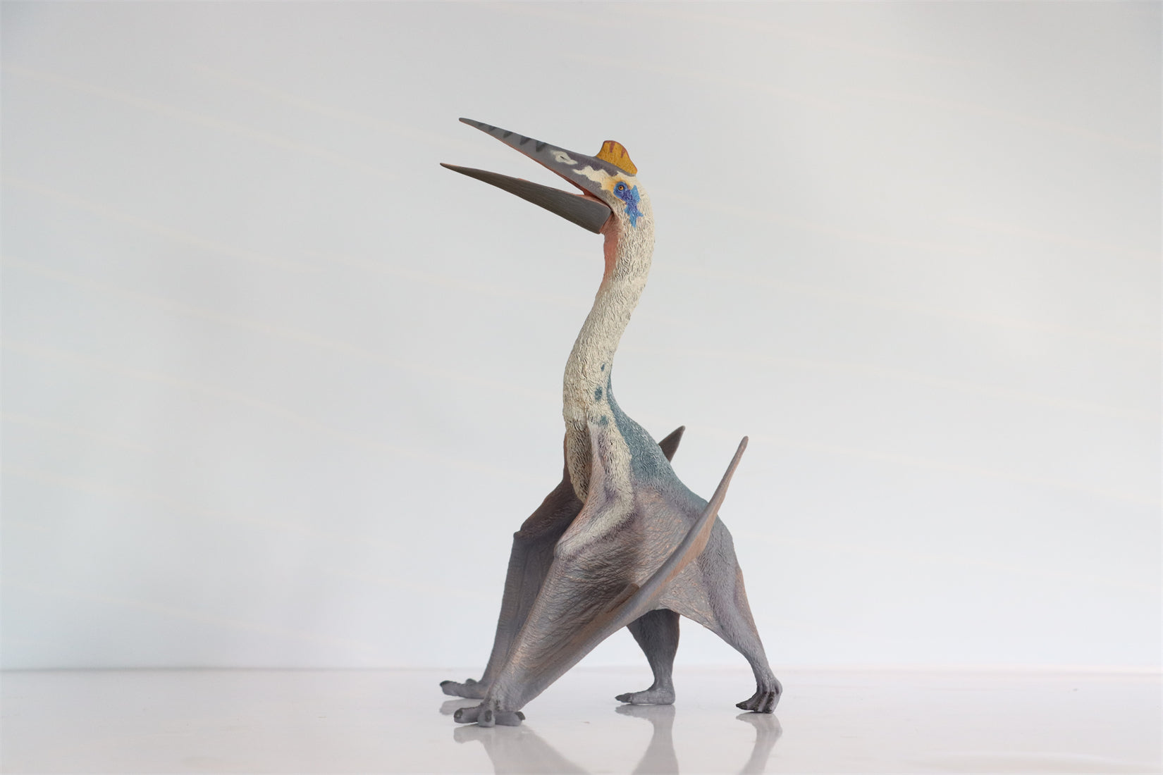 TNG Quetzalcoatlus Cryolophosaurus Saichania Sinosauropteryx Parasaurolophus Figure