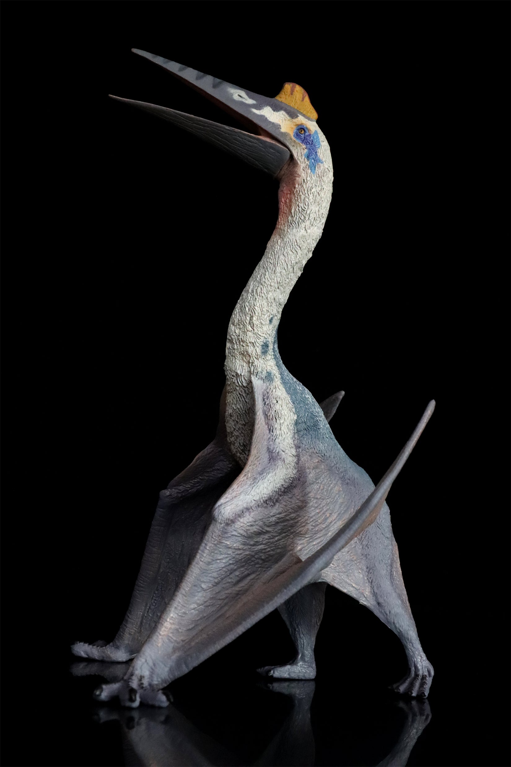 TNG Quetzalcoatlus Cryolophosaurus Saichania Sinosauropteryx Parasaurolophus Figure