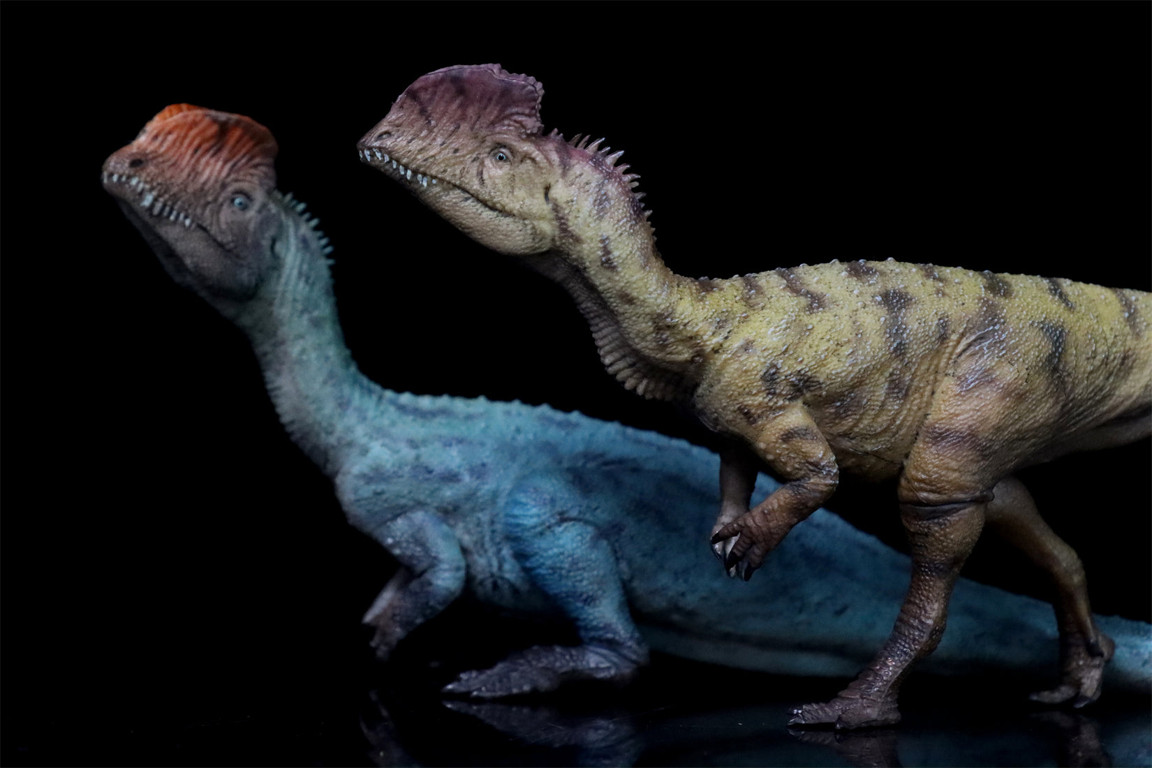 HAOLONGGOOD 1:35 Scale Dilophosaurus Pair Model