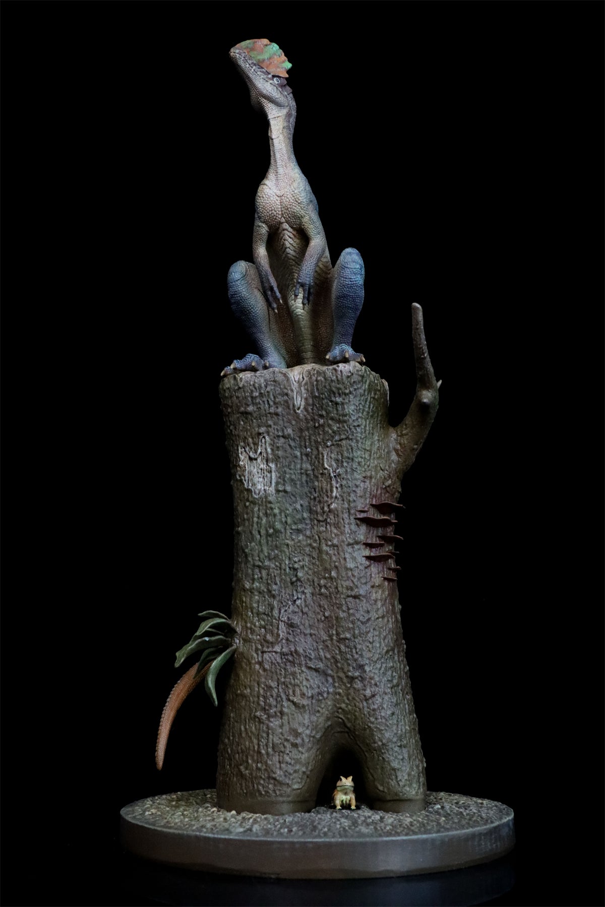 1/20 Scale Dilophosaurus Scene Model