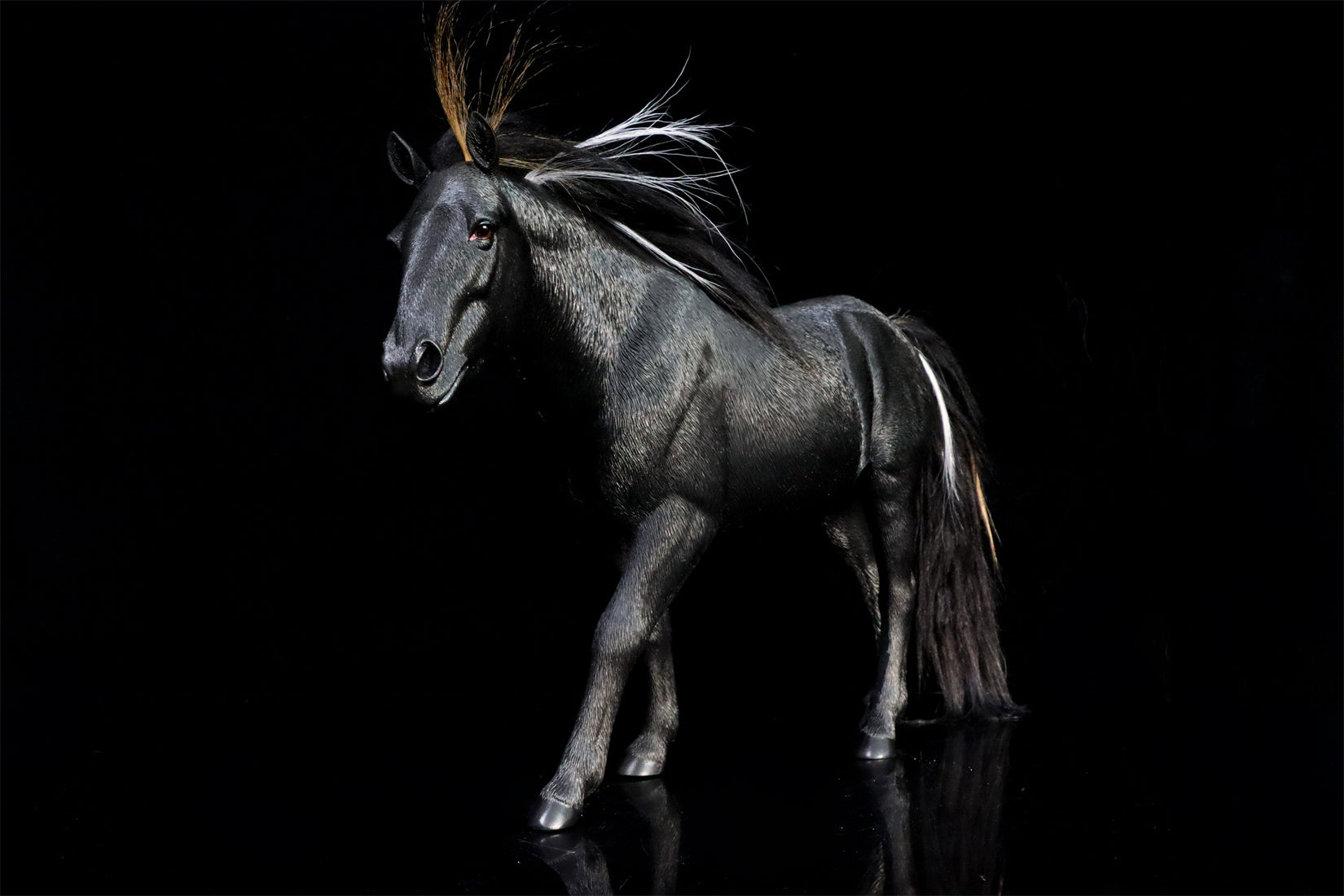 JXK 1/6 Mongolian Horse Model