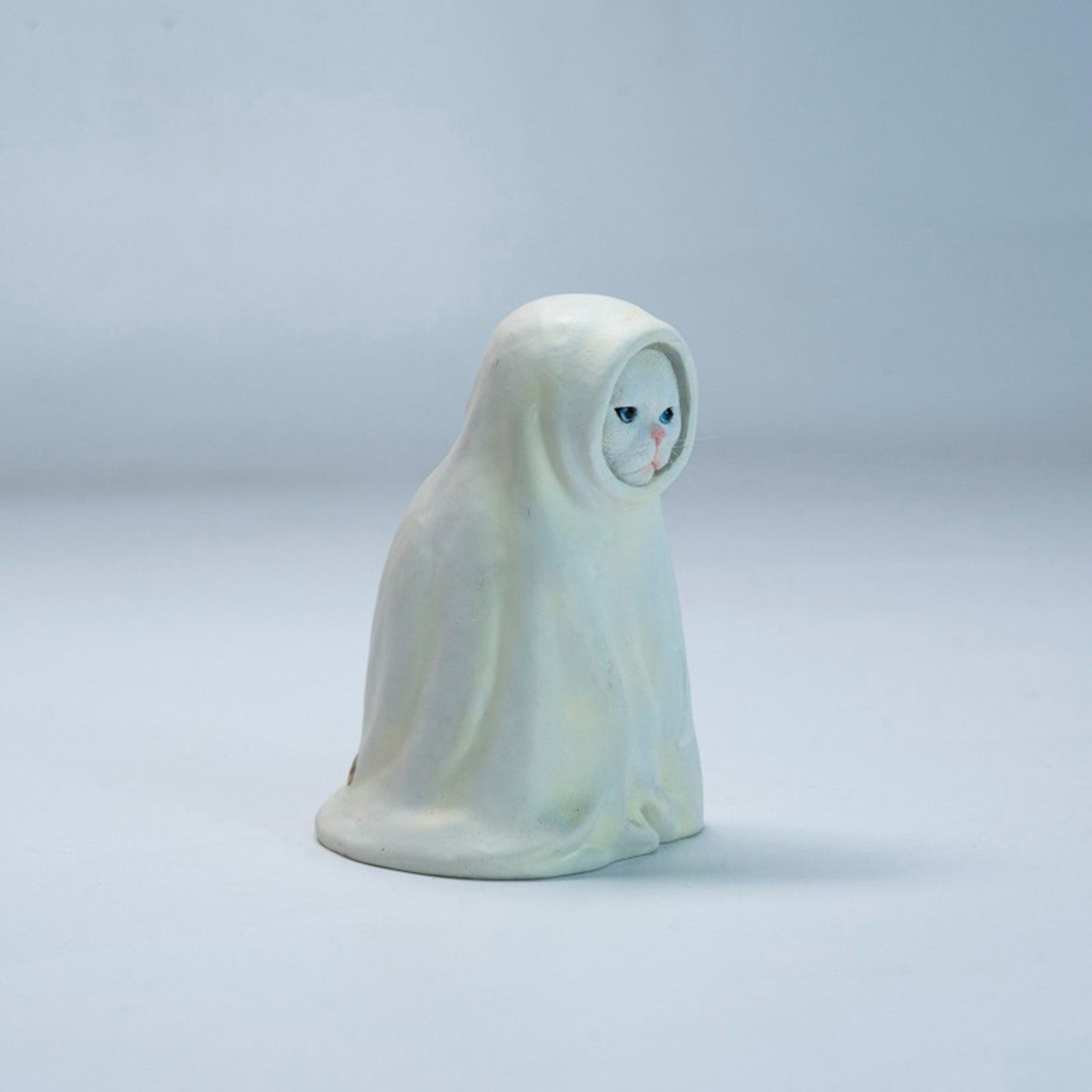 JXK Studio White Robe Spirit Cat Model