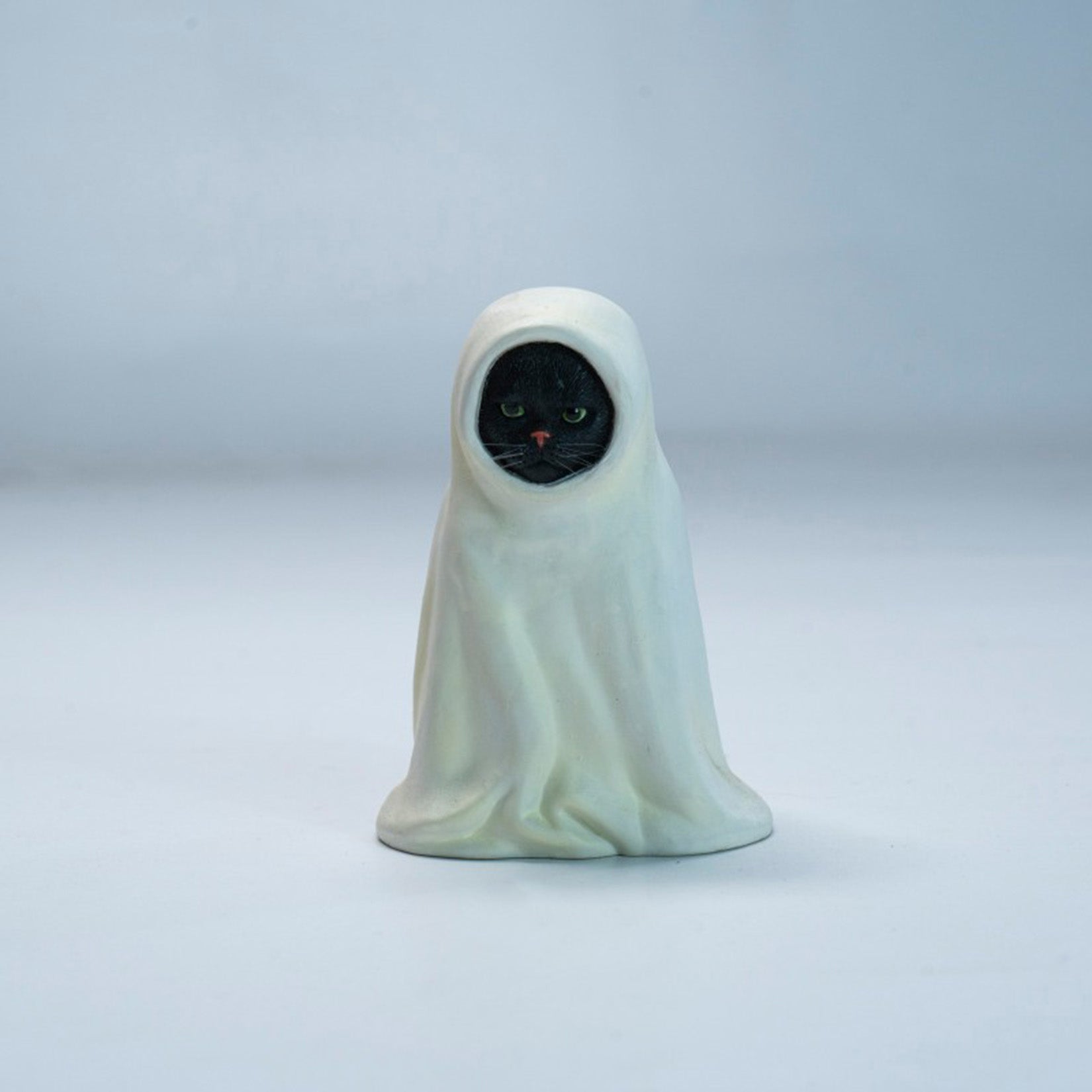 JXK Studio White Robe Spirit Cat Model