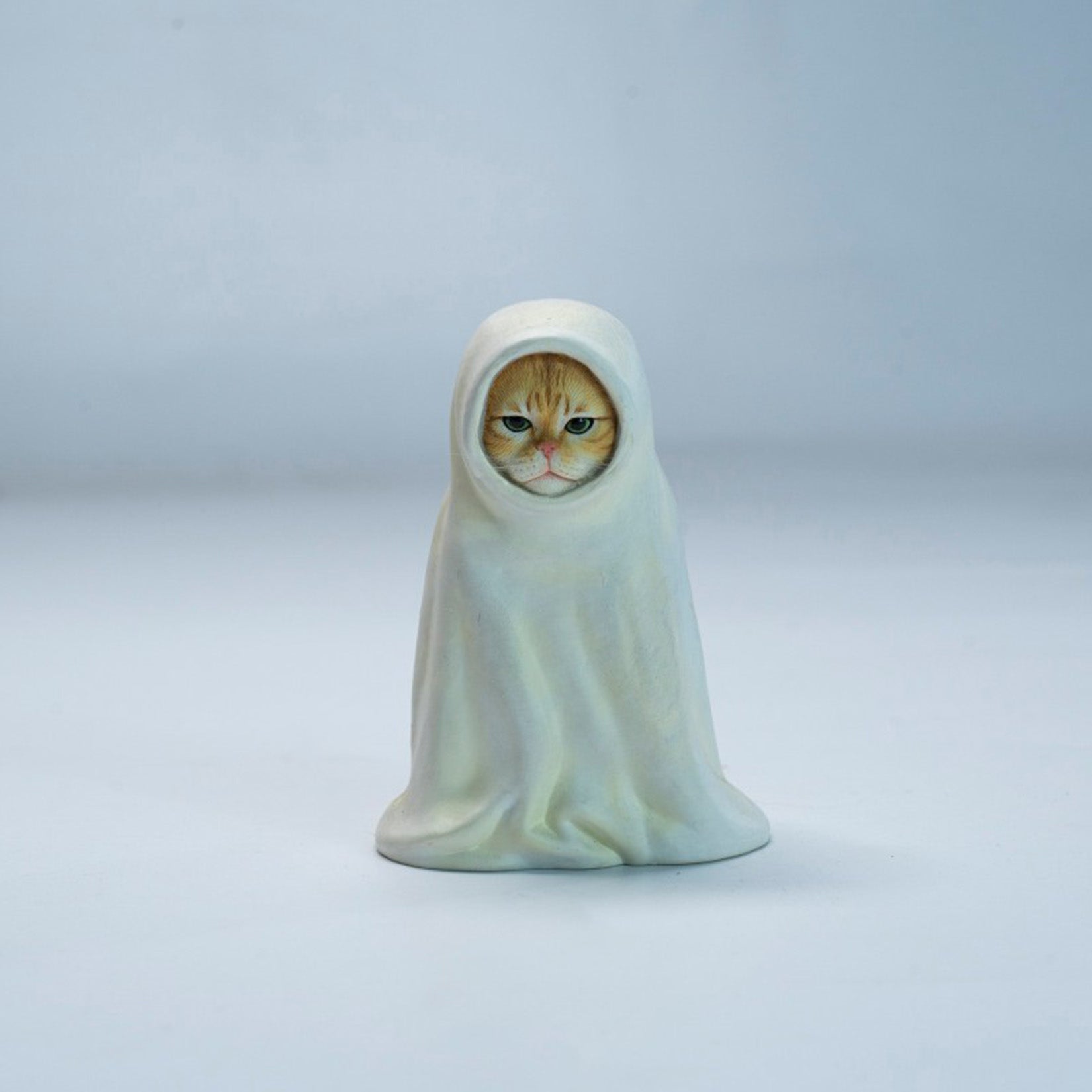 JXK Studio White Robe Spirit Cat Model