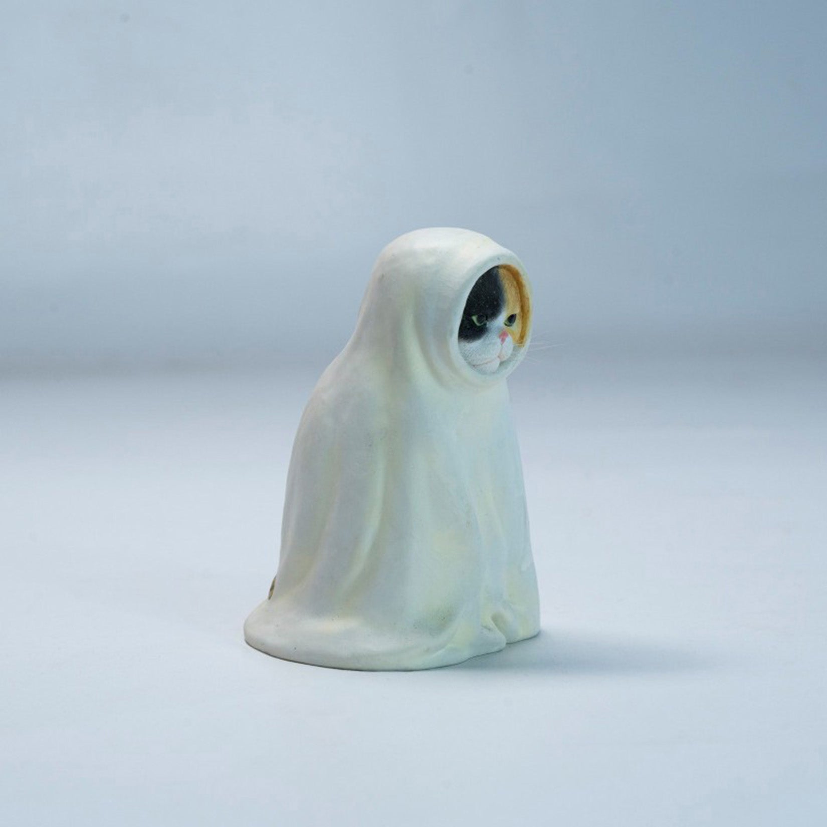 JXK Studio White Robe Spirit Cat Model