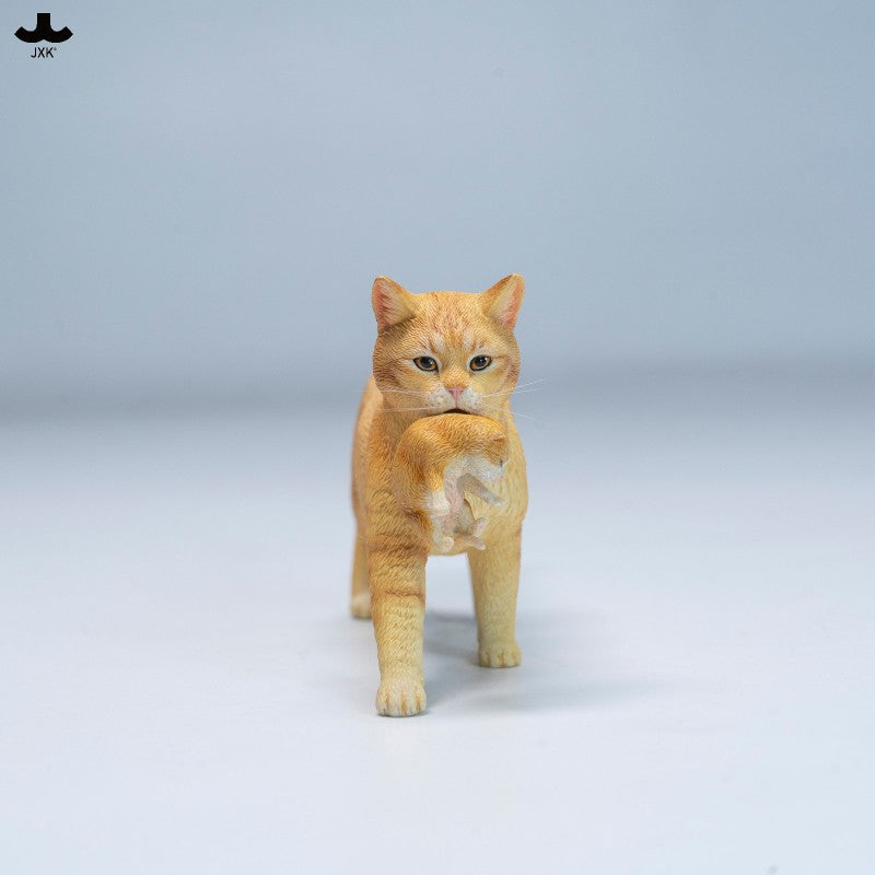 JXK Domestic Cat with Kittens Model