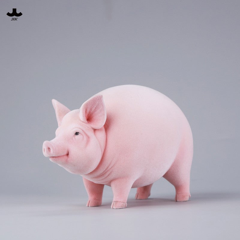 JXK Plump and Round Fat Pig Model