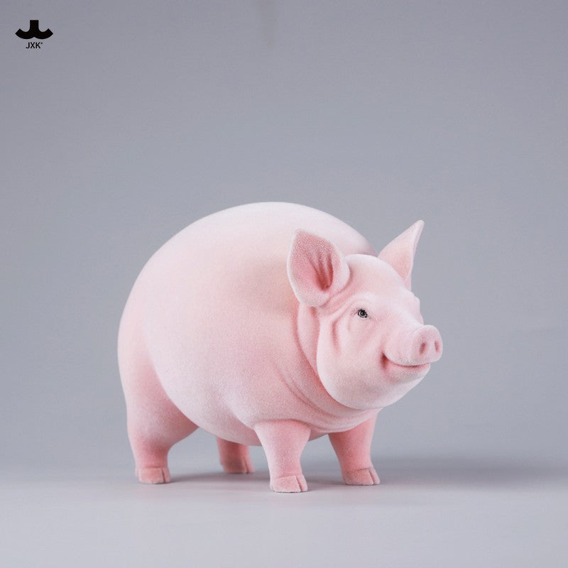 JXK Plump and Round Fat Pig Model