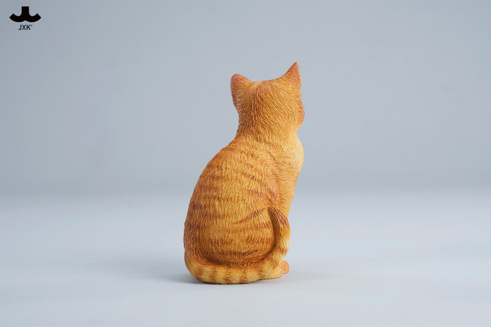 JXK Well-behaved Cat Sitting Figure