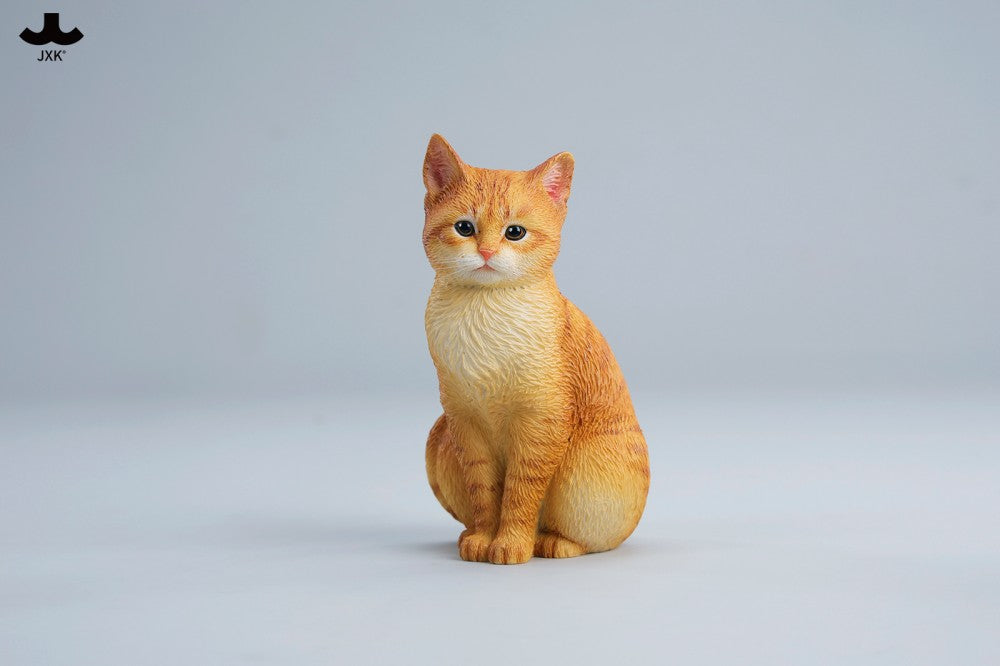 JXK Well-behaved Cat Sitting Figure