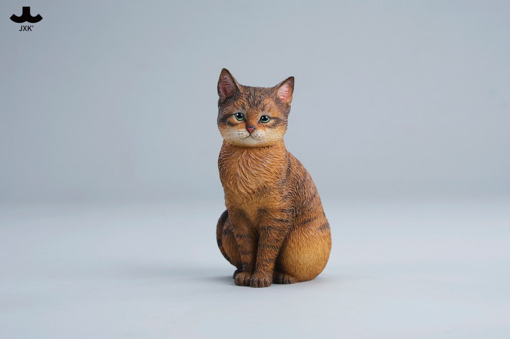 JXK Well-behaved Cat Sitting Figure