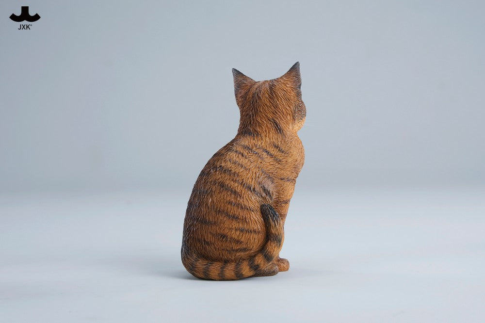 JXK Well-behaved Cat Sitting Figure