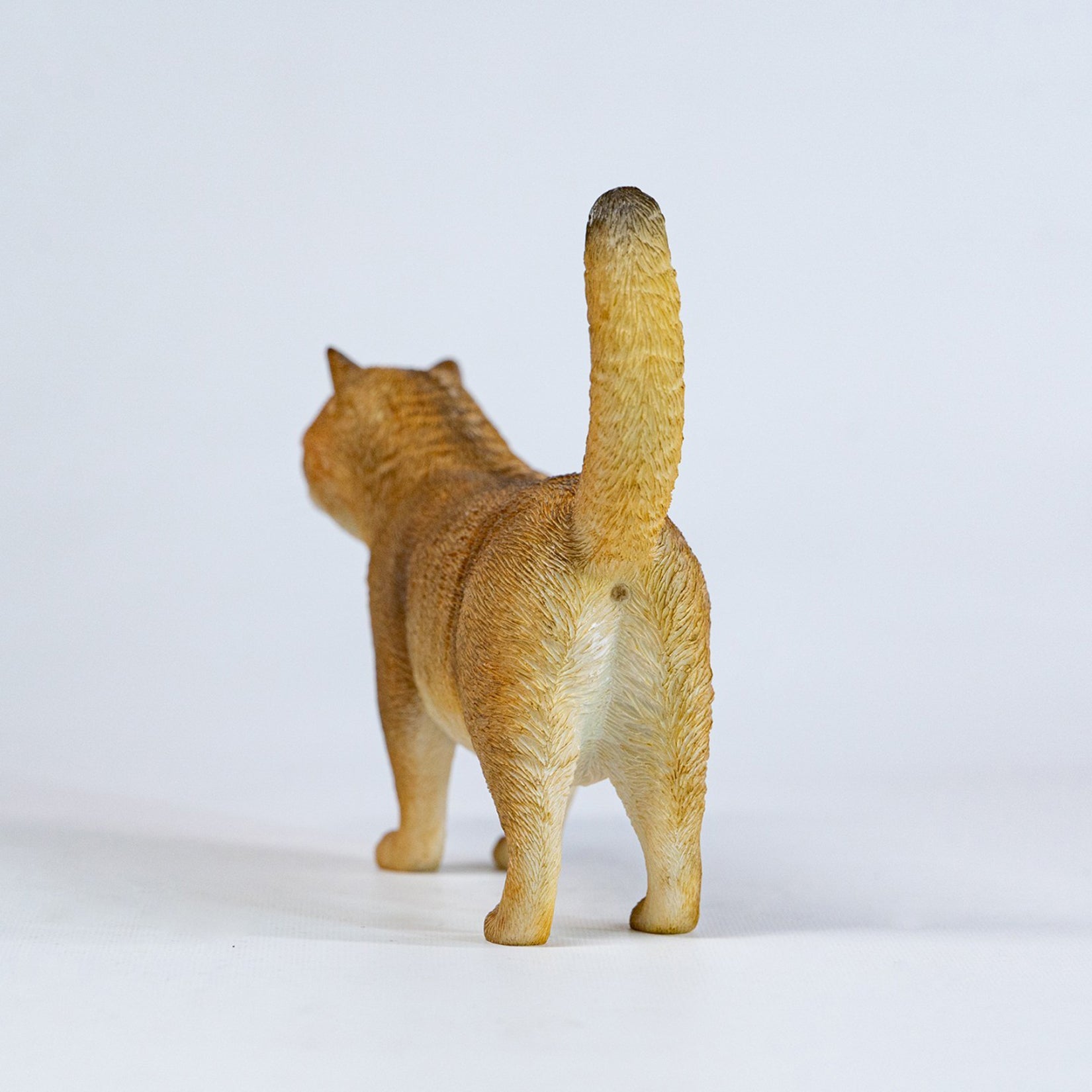 JXK Studio Gold & Silver Shaded Cat Model