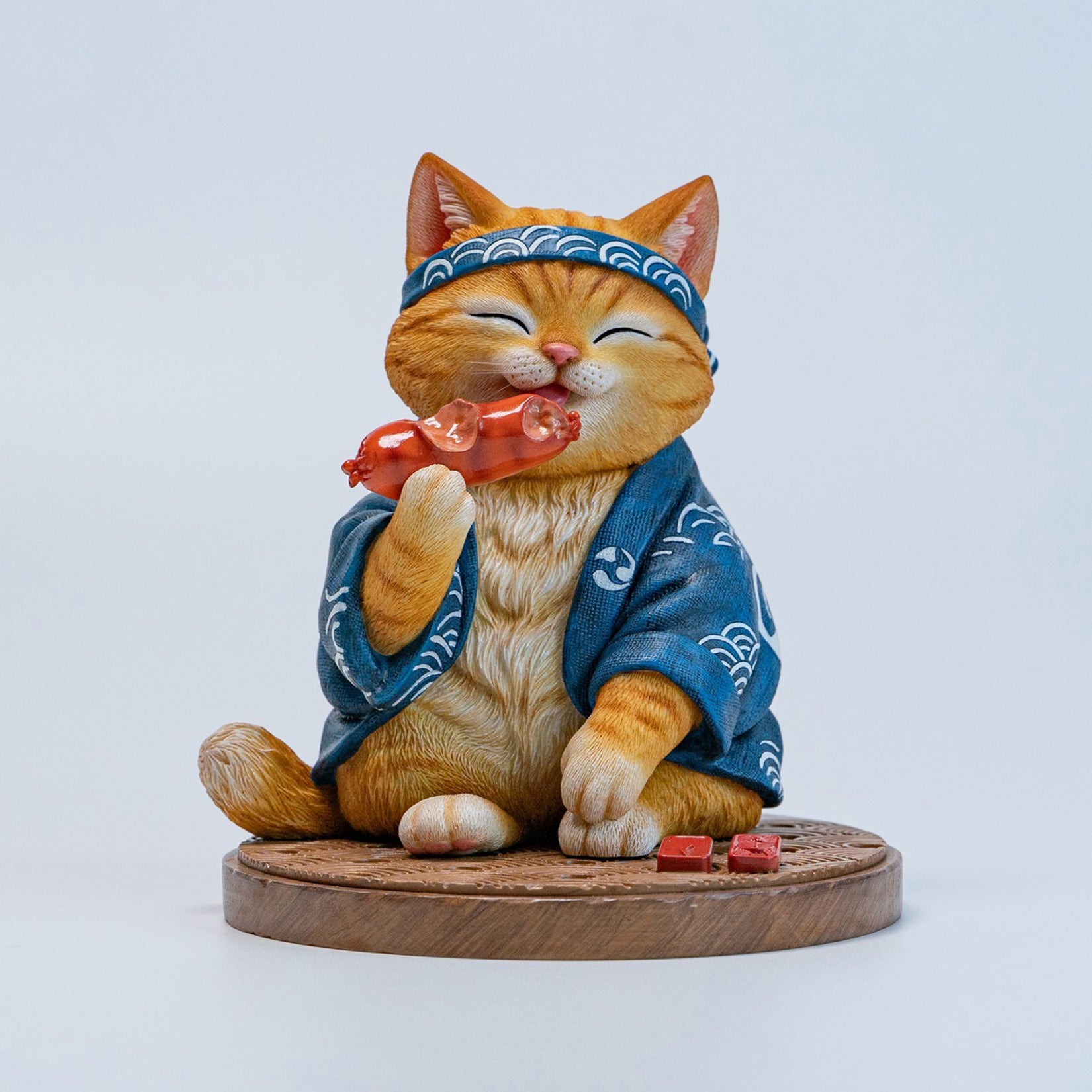 JXK Studio Octopus Intestine Cat Boss Model