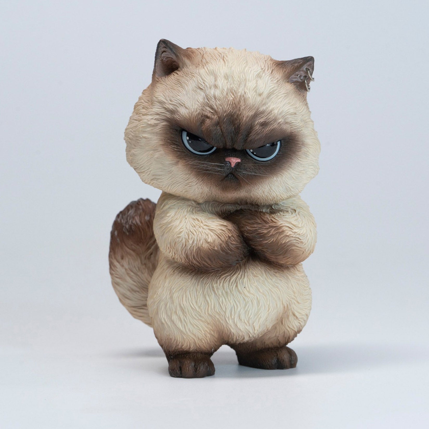 JXK Studio Bengbeng Baba Cat Figurine Ornament