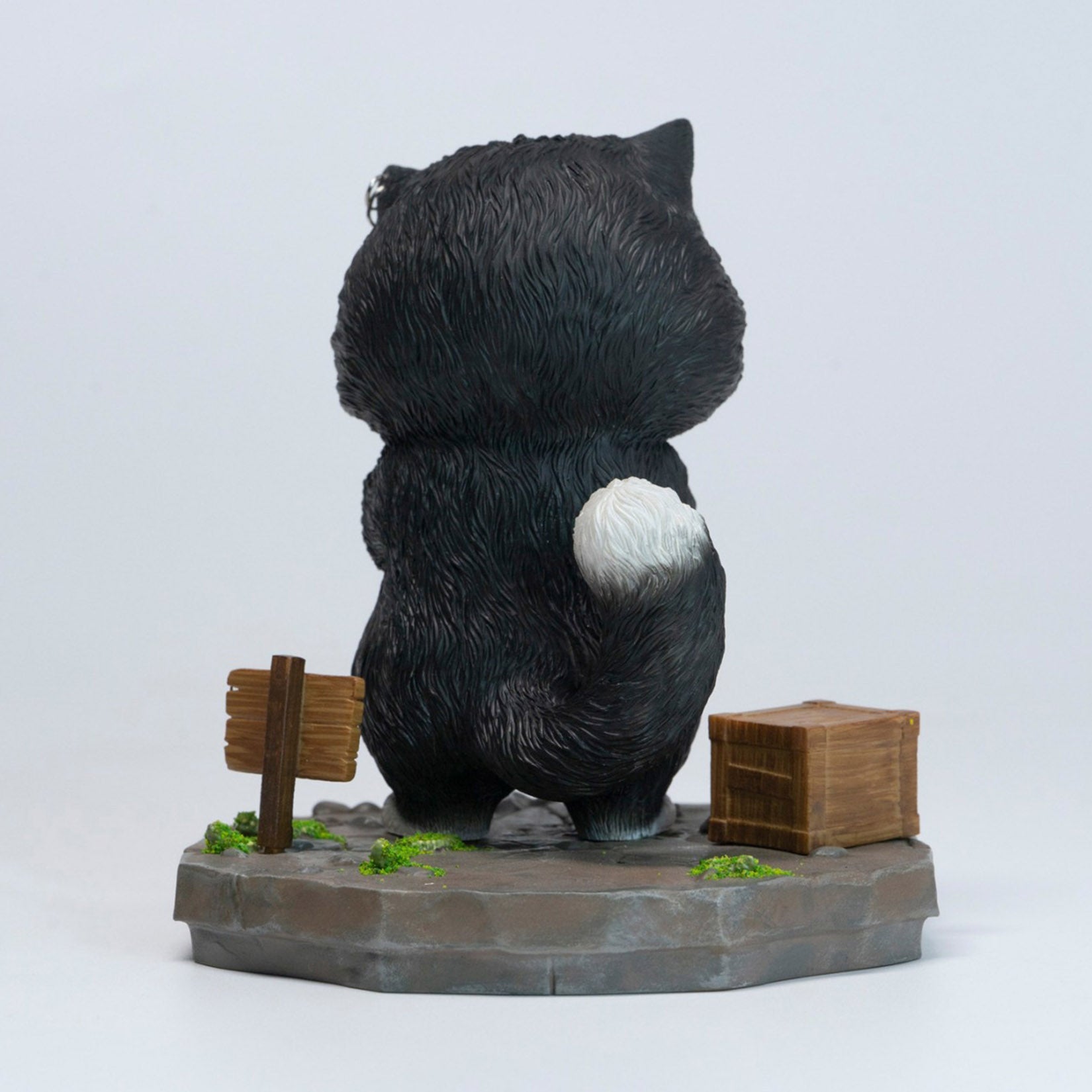 JXK Studio Bengbeng Baba Cat Figurine Ornament