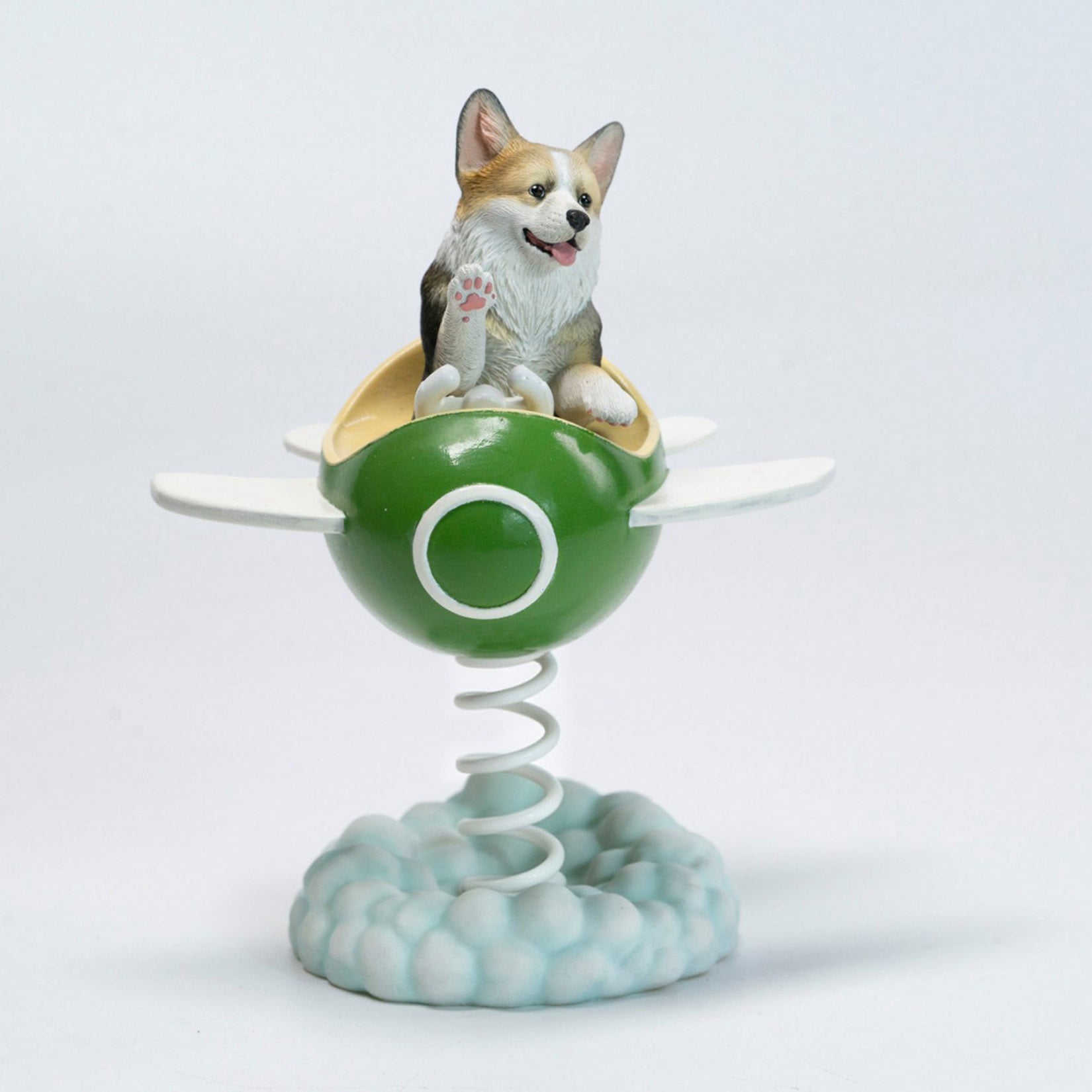 JXK Studio Flying Corgi Wobbler Model