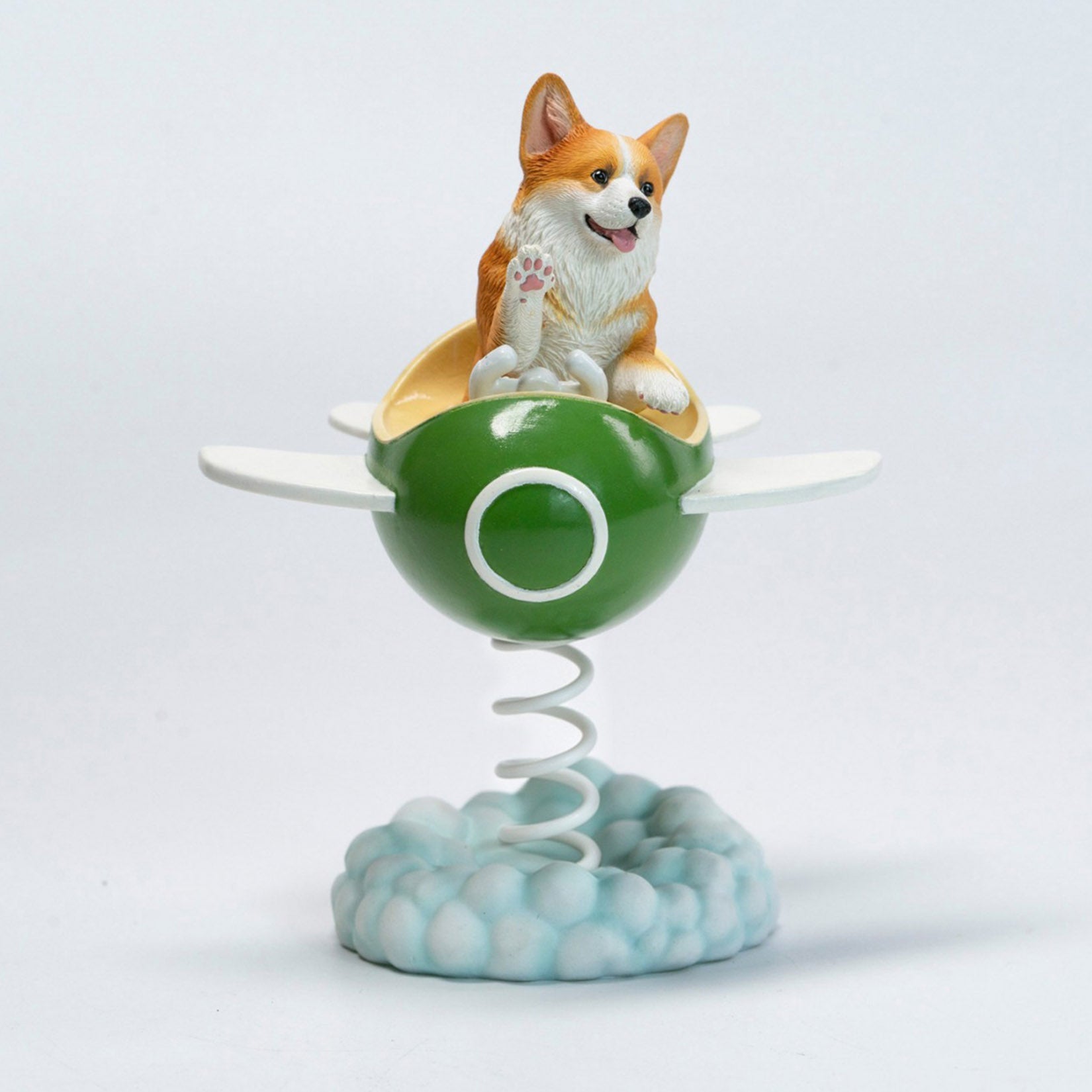 JXK Studio Flying Corgi Wobbler Model