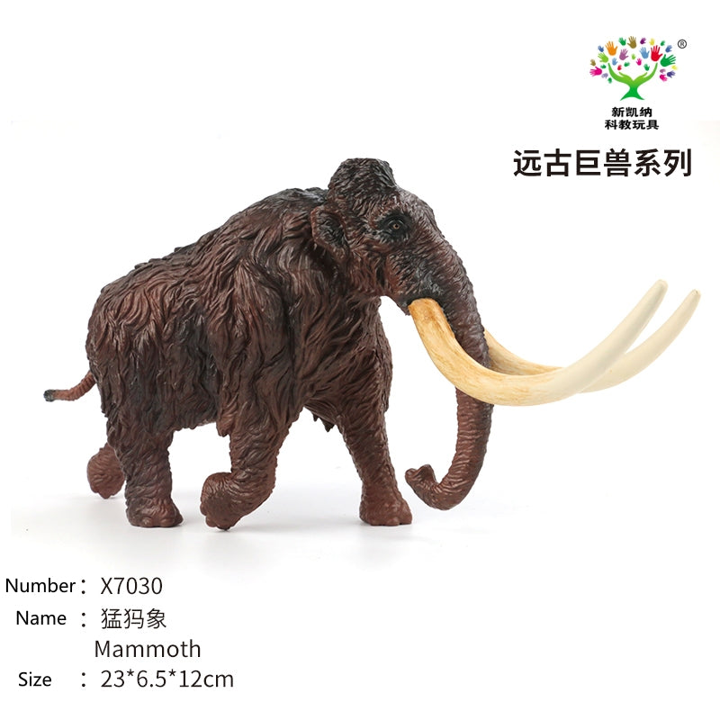 Earth Story Deinotherium Woolly mammoth Paraceratherium Figure
