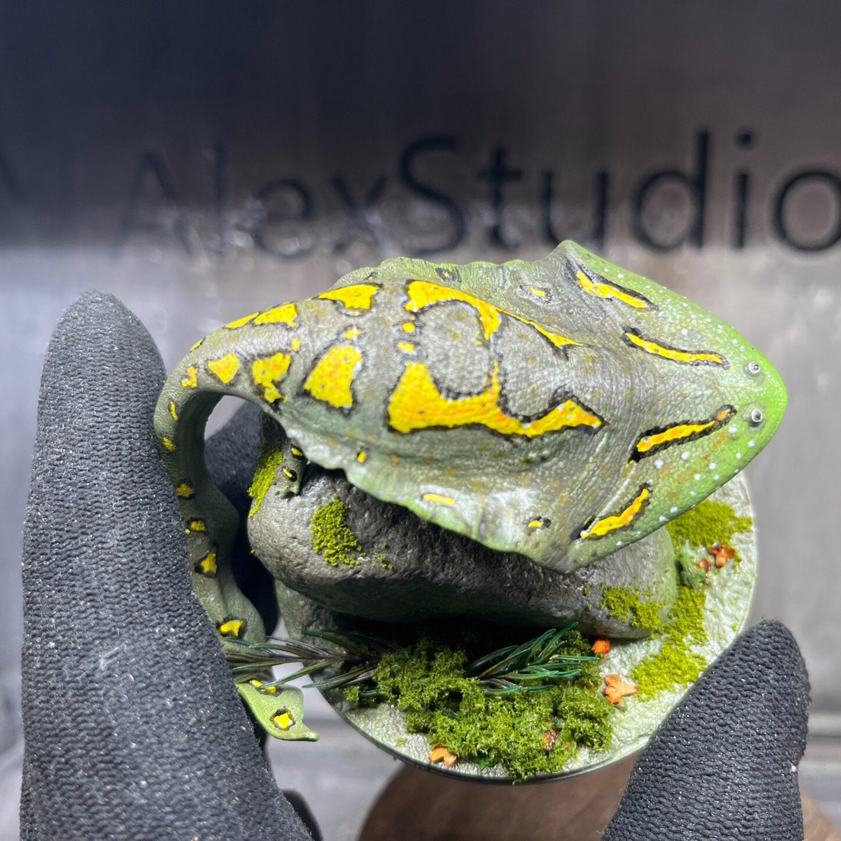 Alex Studio Diplocaulus Model