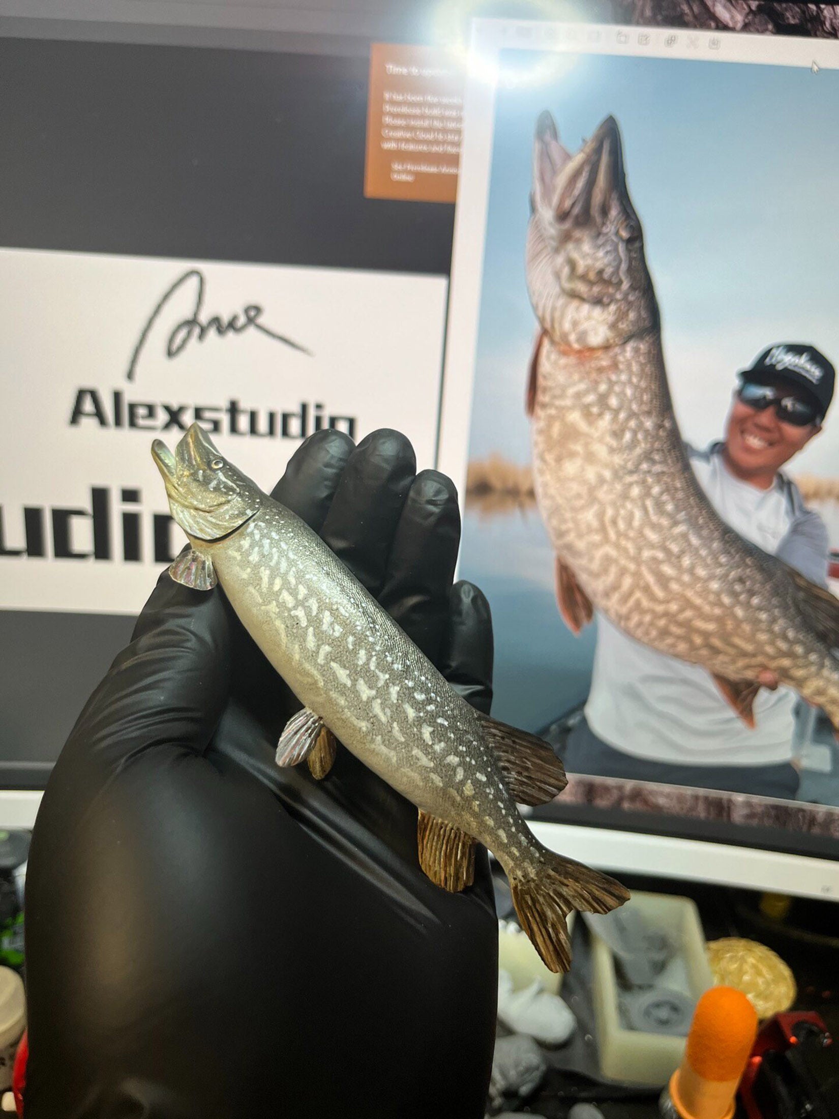 Alex Studio Northern Pike  Model