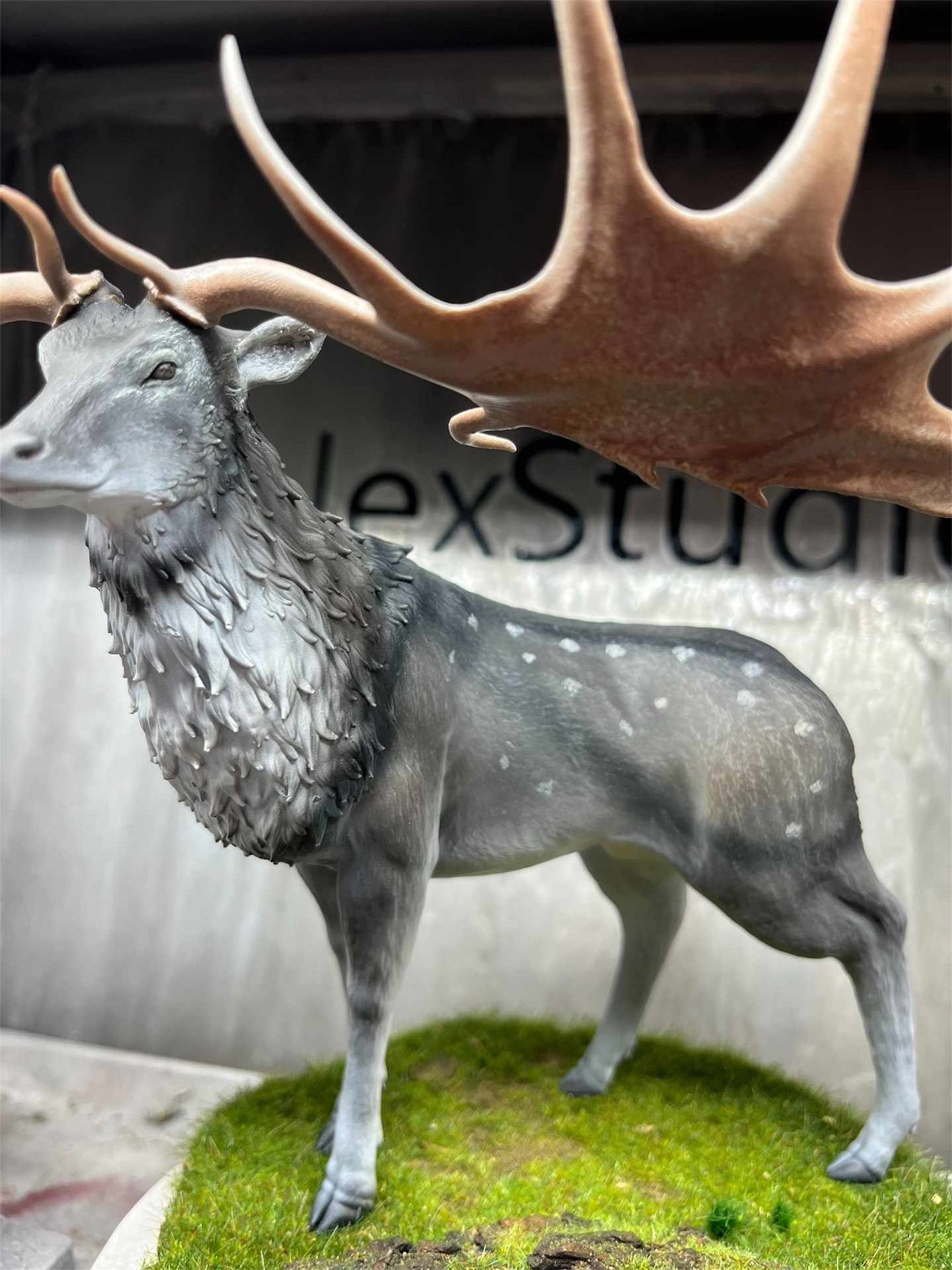 Alex Studio Megaloceros giganteus Model