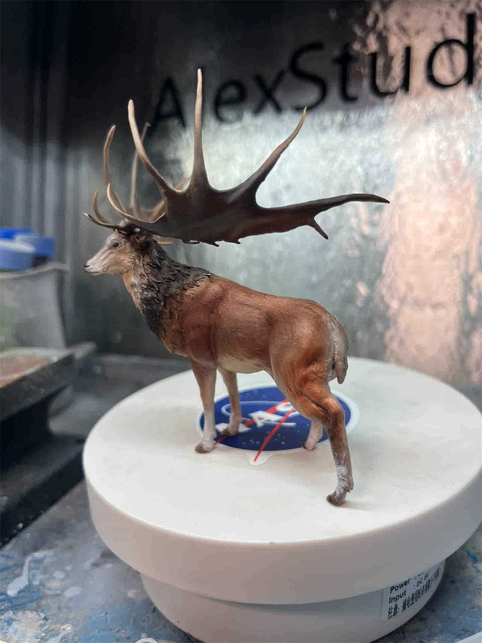 Alex Studio Megaloceros giganteus Model