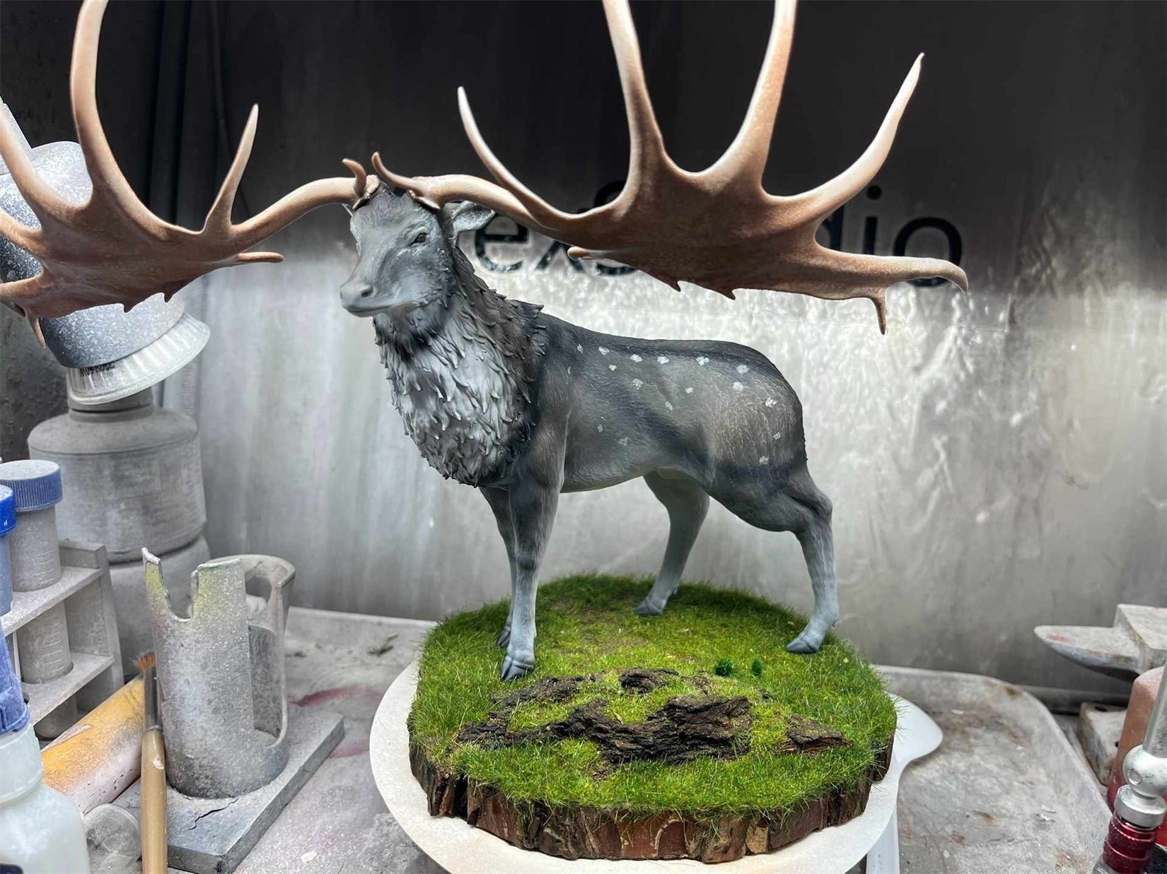 Alex Studio Megaloceros giganteus Model