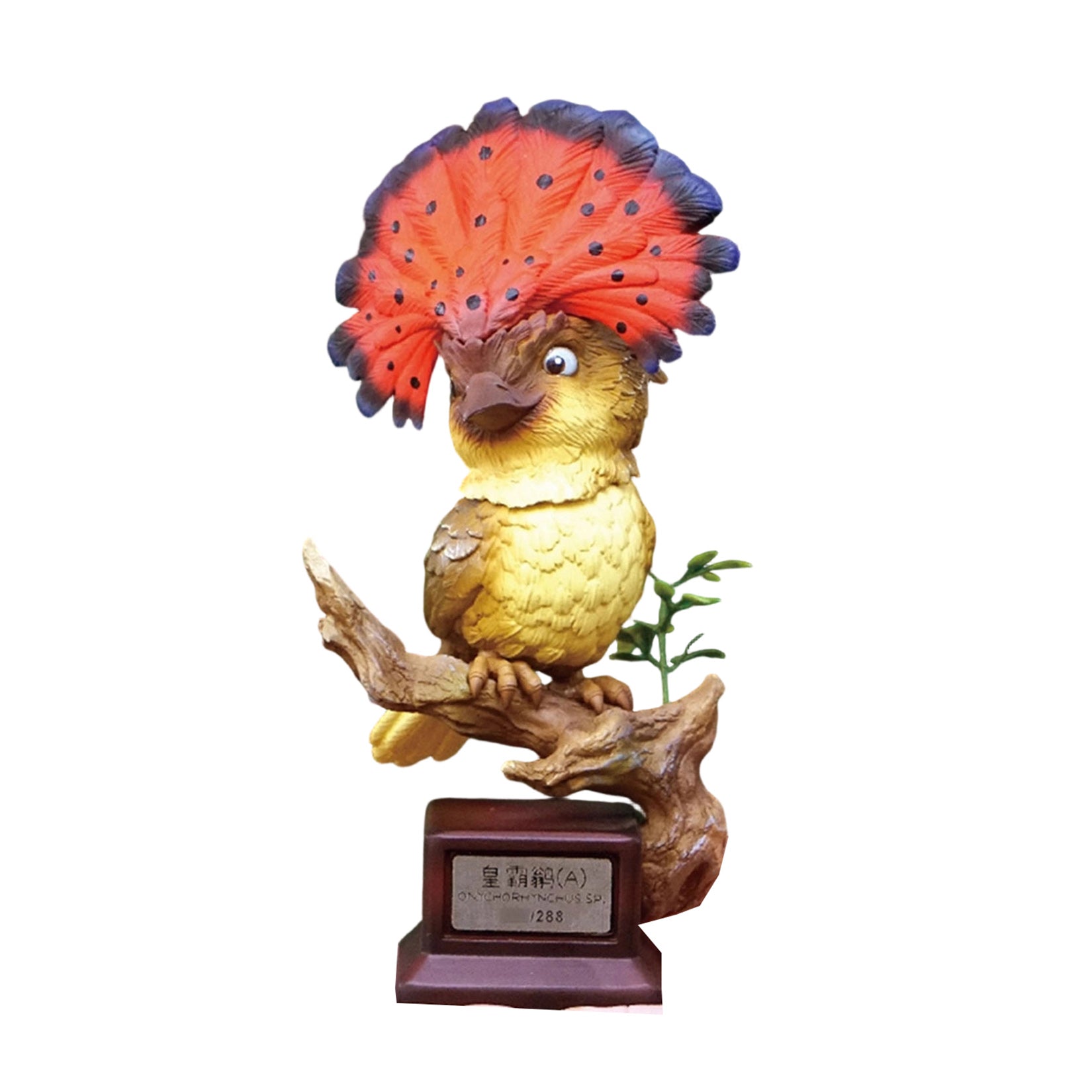 Onychorhynchus Coronatus Model Resin Bird Figure