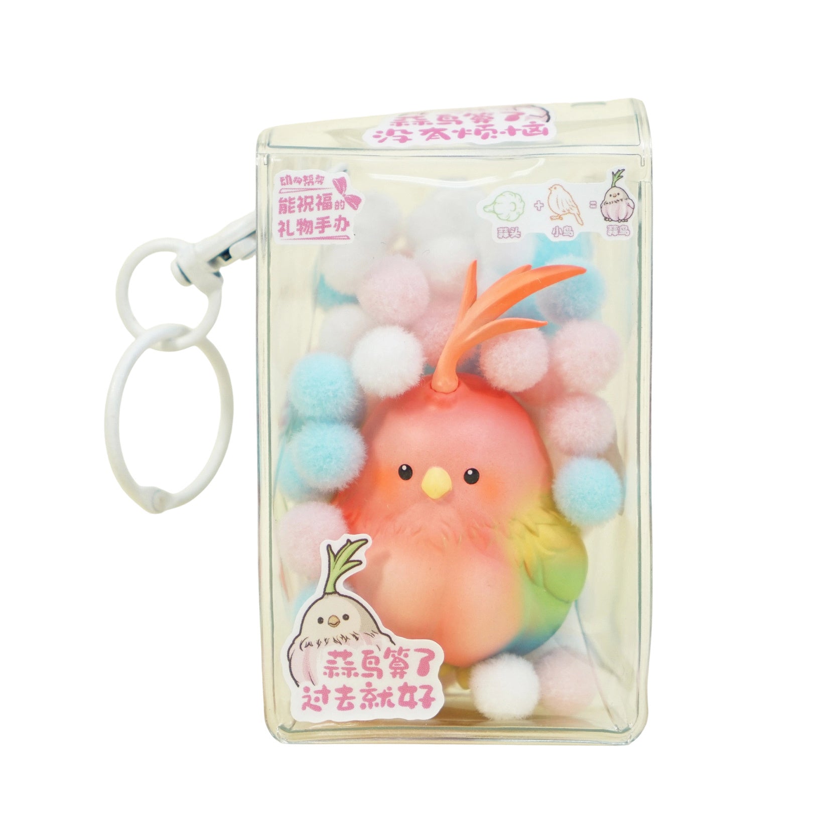 Garlic Bird Charm Model