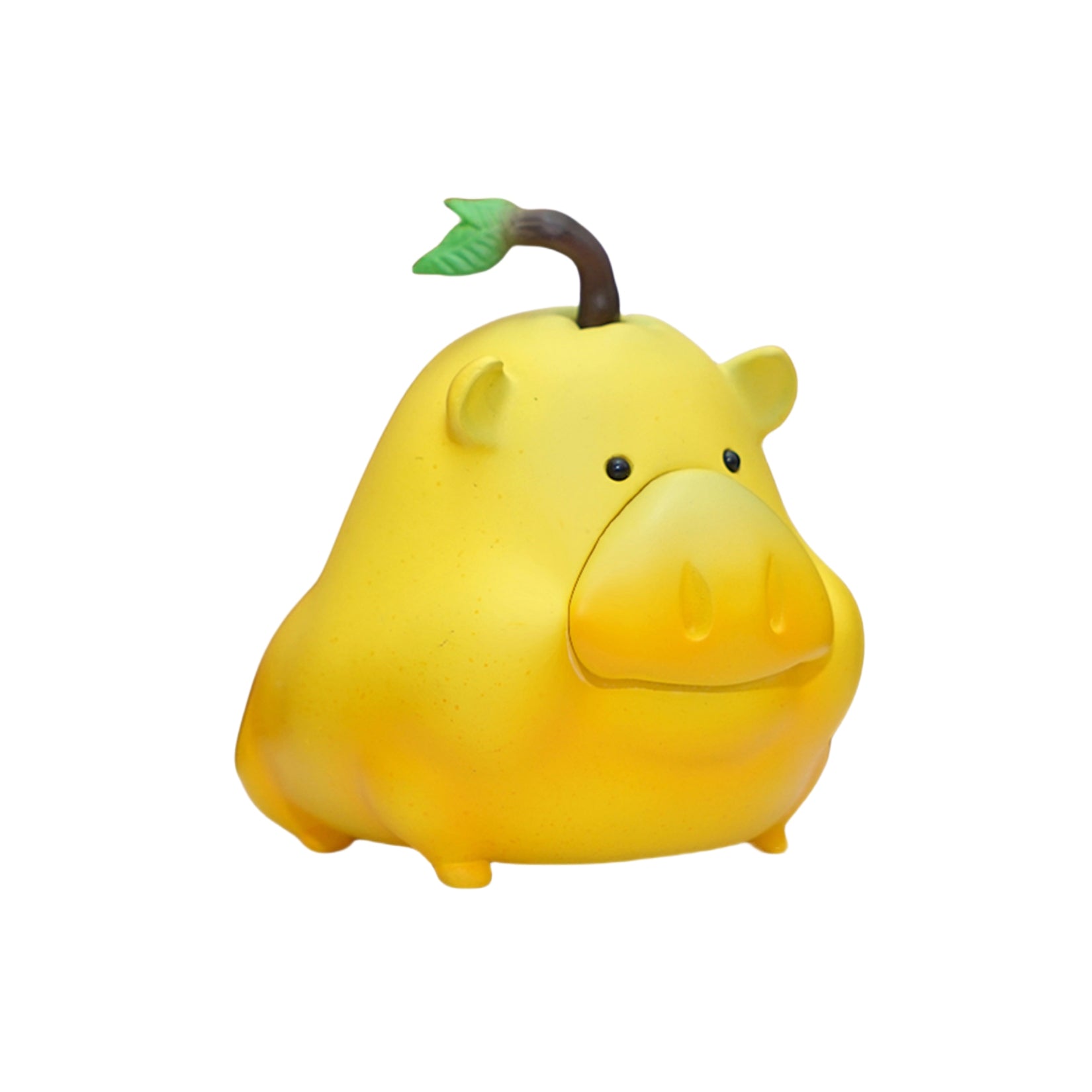 Propitious Pig Fruit Sculpture Resin Model