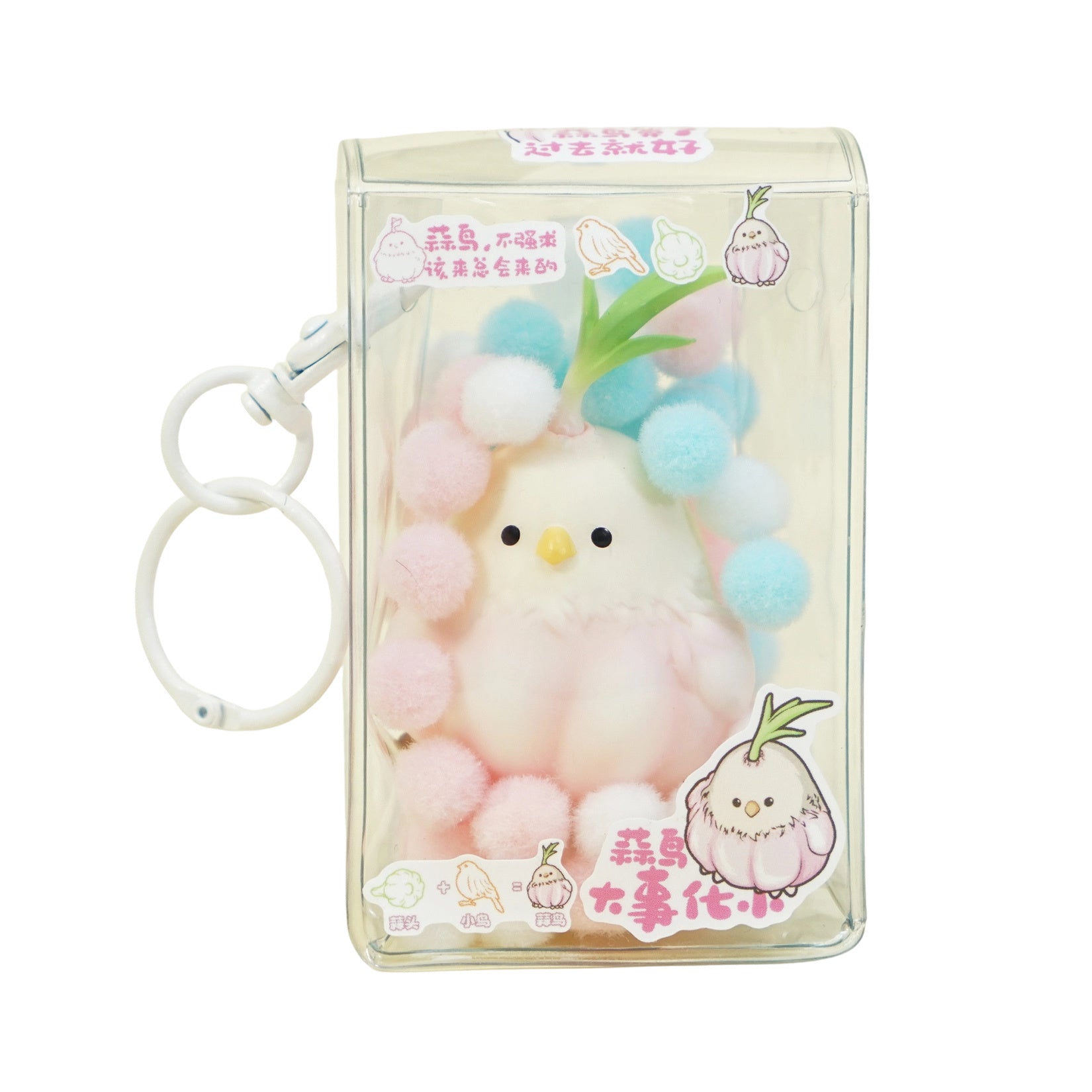 Garlic Bird Model Charm Creative Decoration Gift