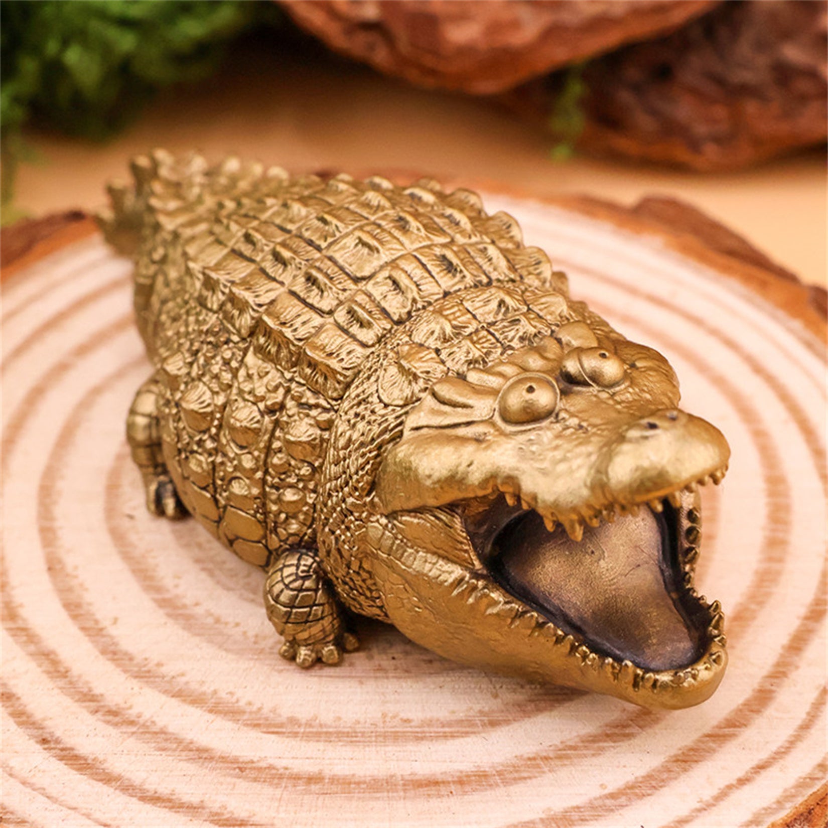 Durian-Fisch-Harz-Tierdekoration 