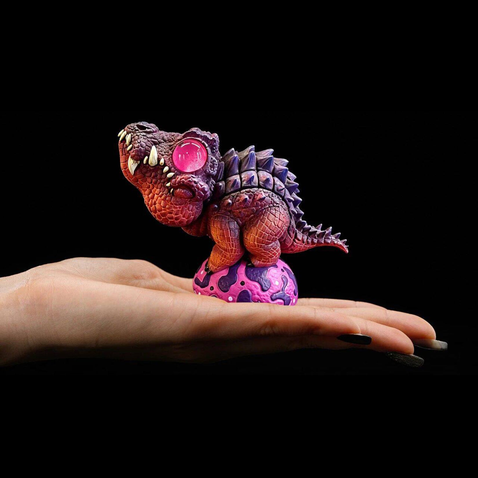 Dino Roll Mahajangasuchus Model