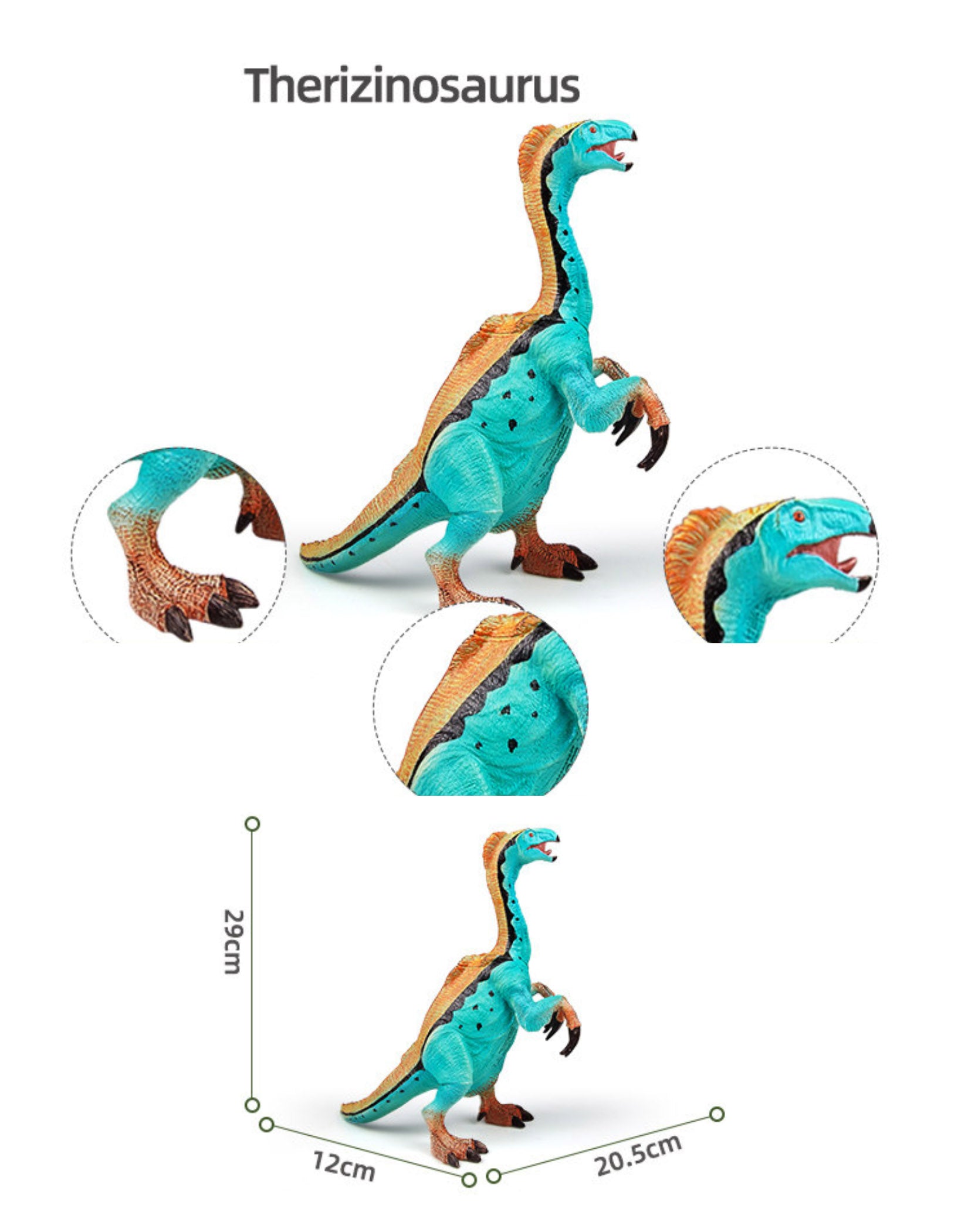RECUR Therizinosaurus Model