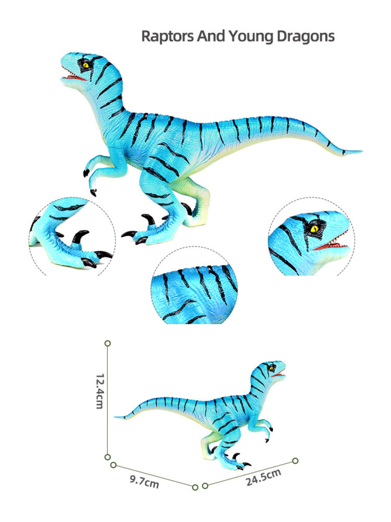 RECUR Juvenile Velociraptor Model
