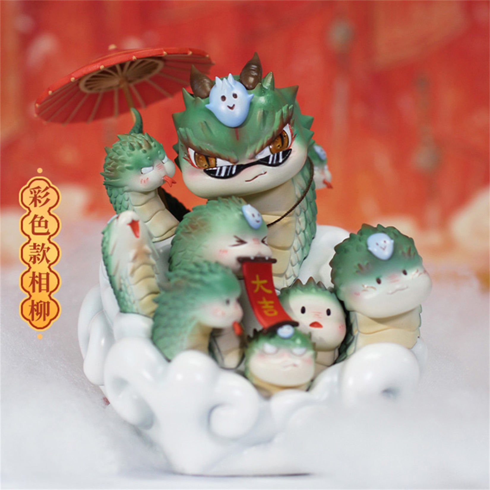 1:18 Scale Snake Luck Art Figure