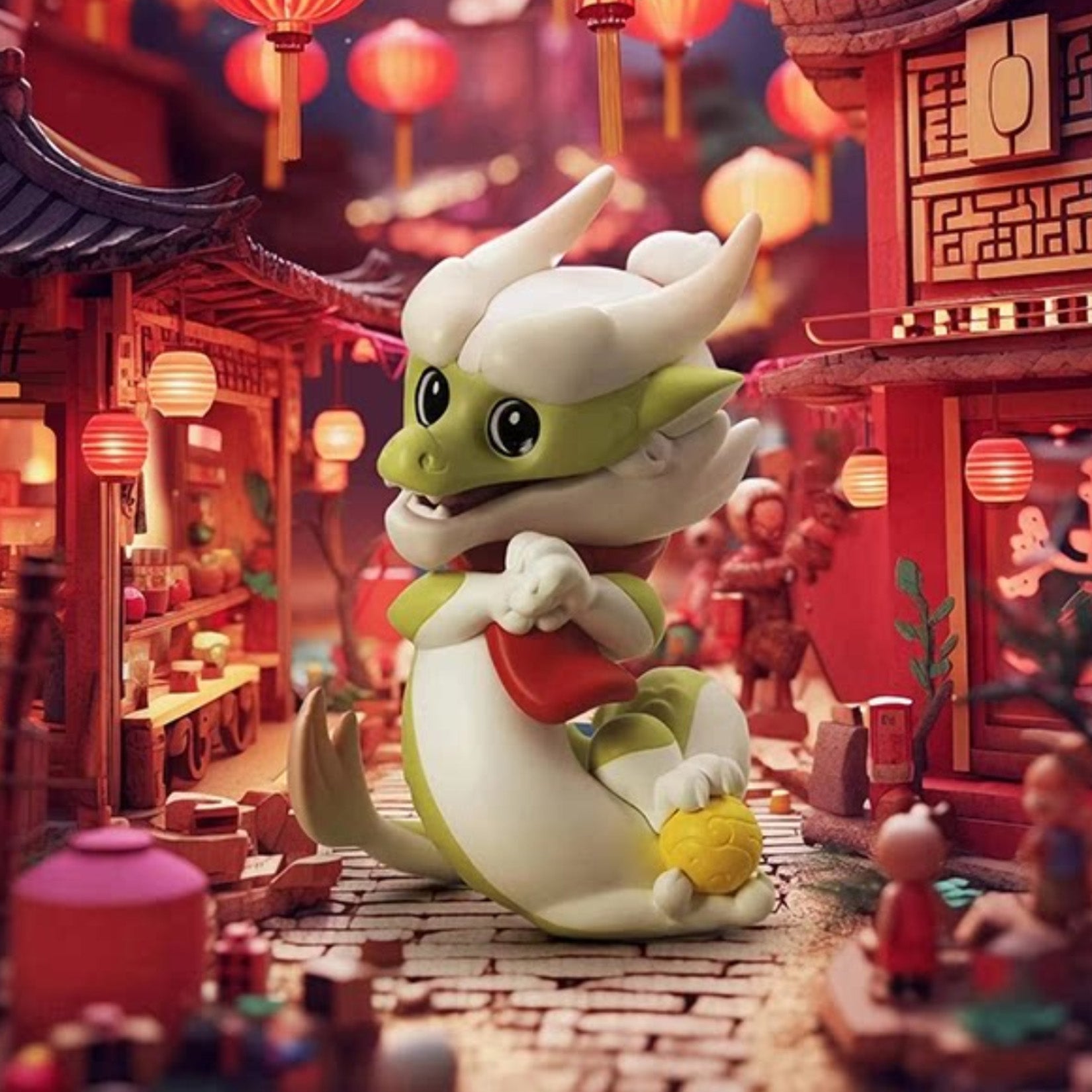 Animal Heavenly Body Jiujiu Loong Limited Edition Model