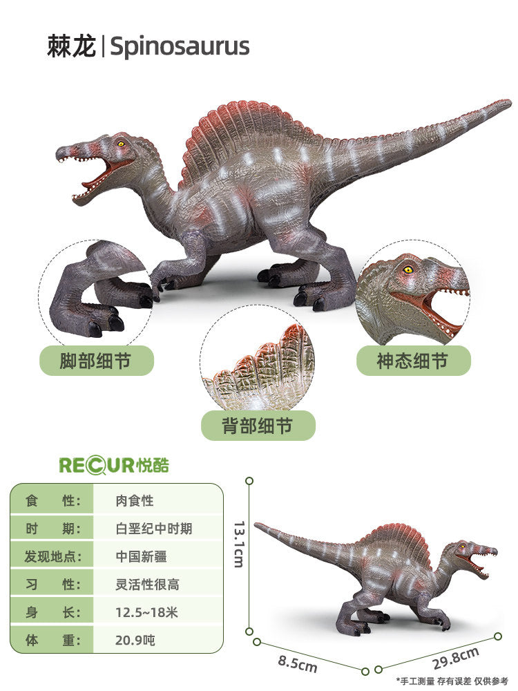 RECUR Spinosaurus  Dinosaur Animal Model