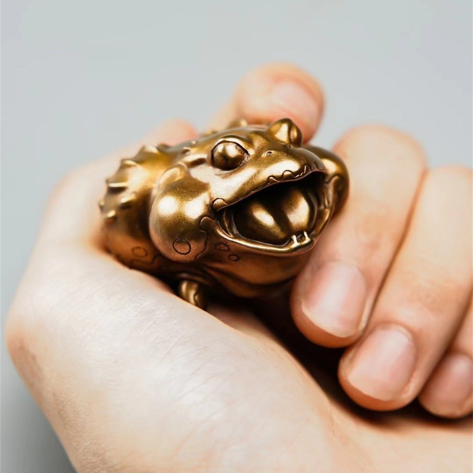 BOWUZHI Studio Toad Statue Frog Model