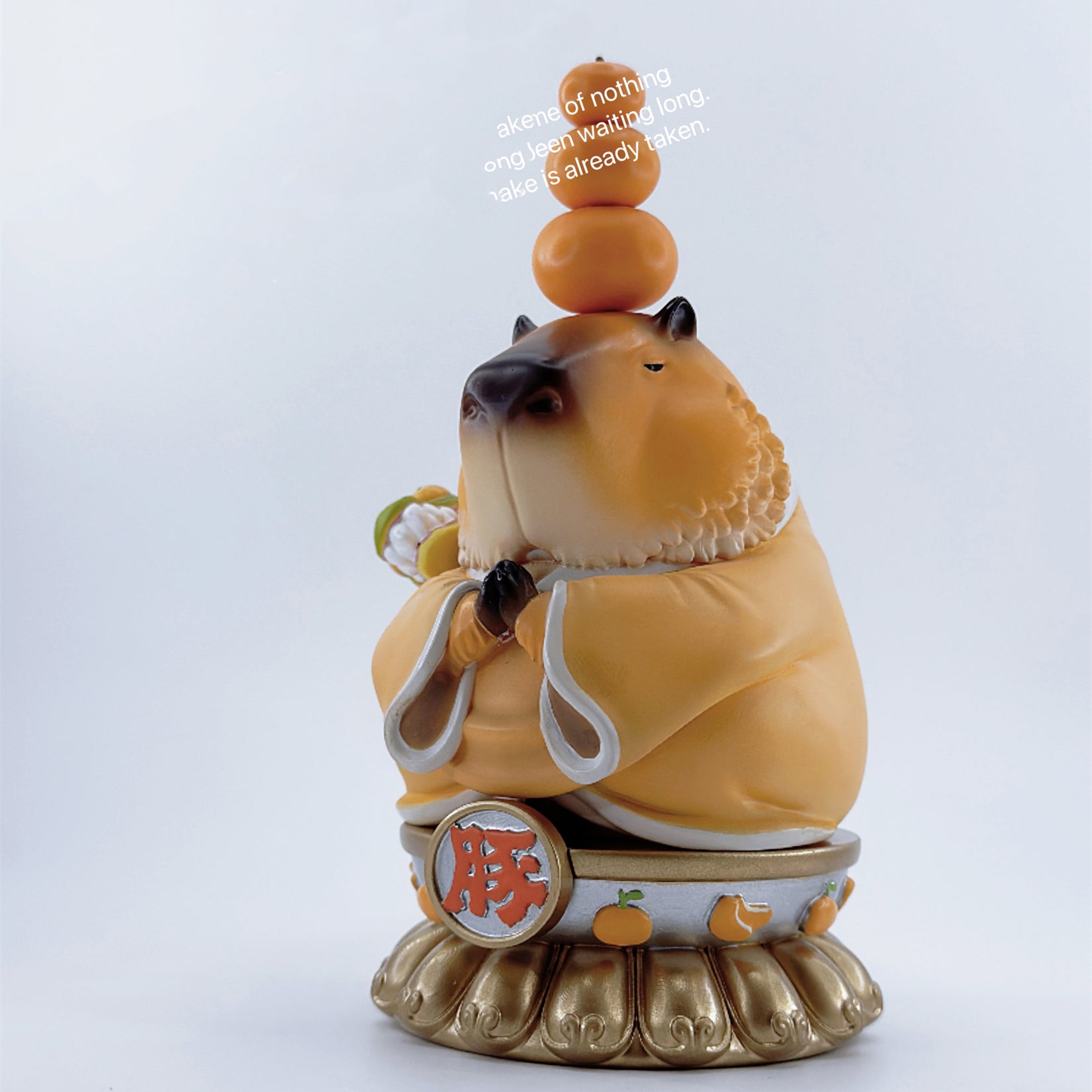 BOWUZHI Studio Capybara Figurine