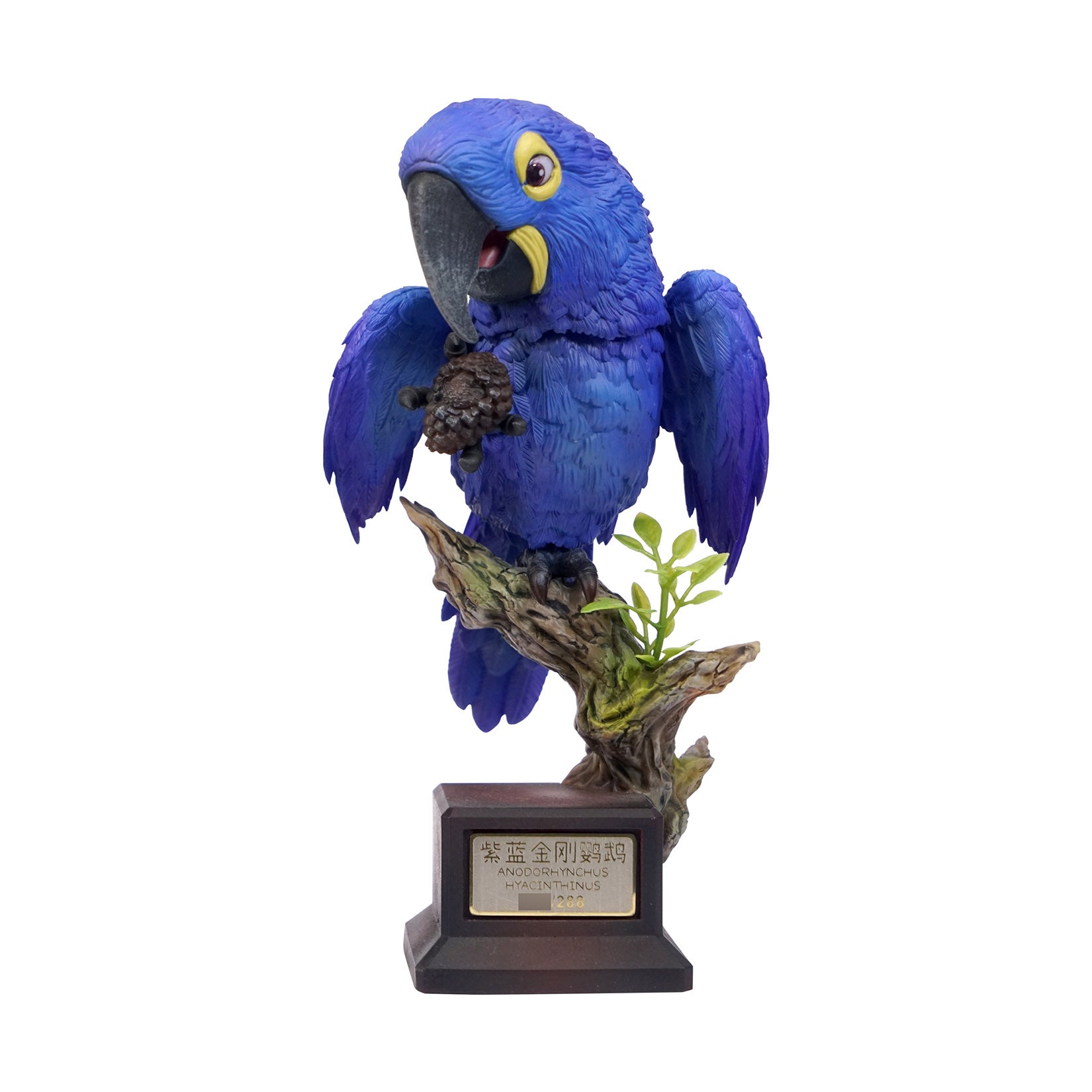 Great Green Macaw & Hyacinth Macaw Parrot Model