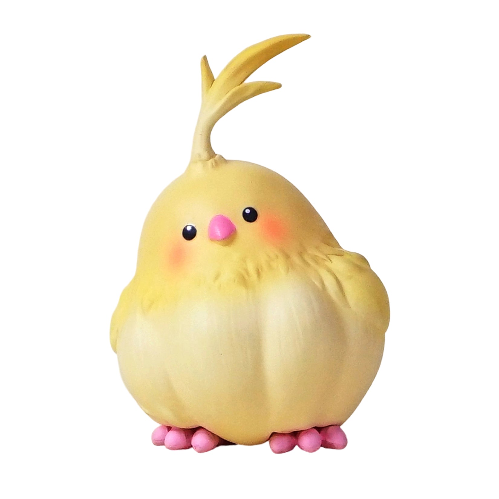 Garlic Bird Model Resin Animal Figure