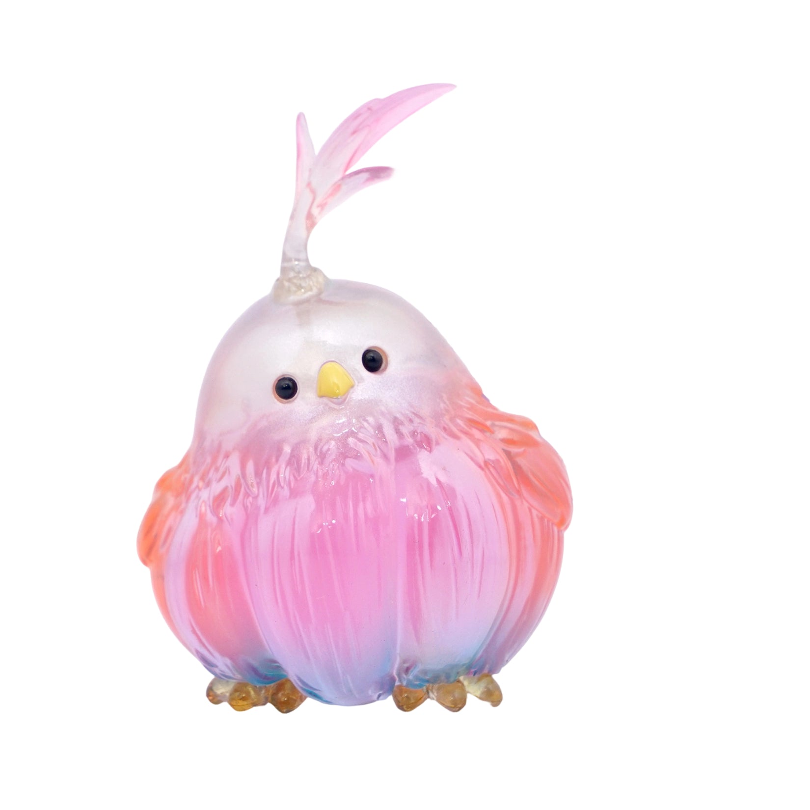 Jelly Garlic Bird Model Resin Animal Figure