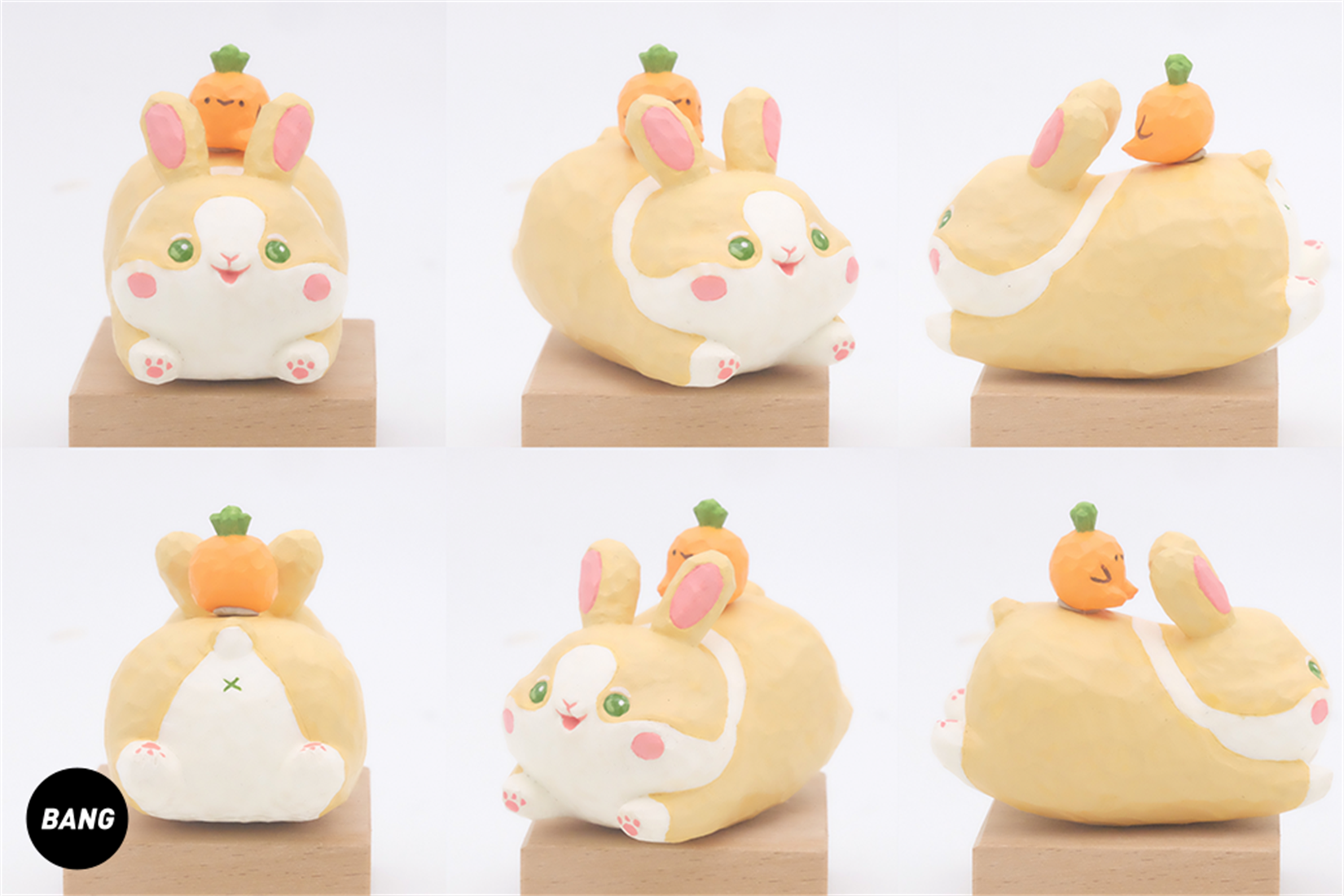 Rabbit Pulling Radish Model