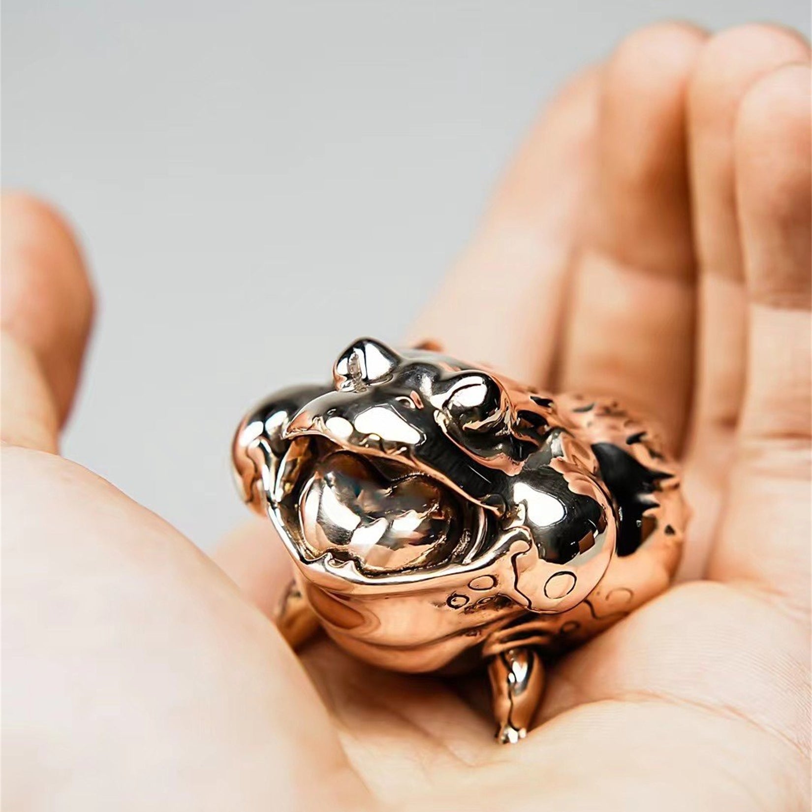 BOWUZHI Studio Toad Statue Frog Model