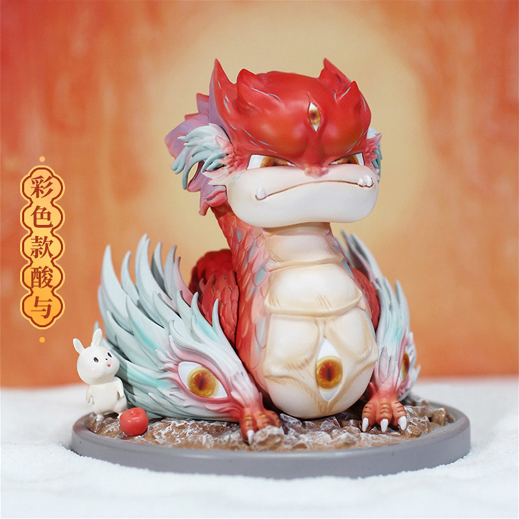 1:18 Scale Snake Luck Art Figure