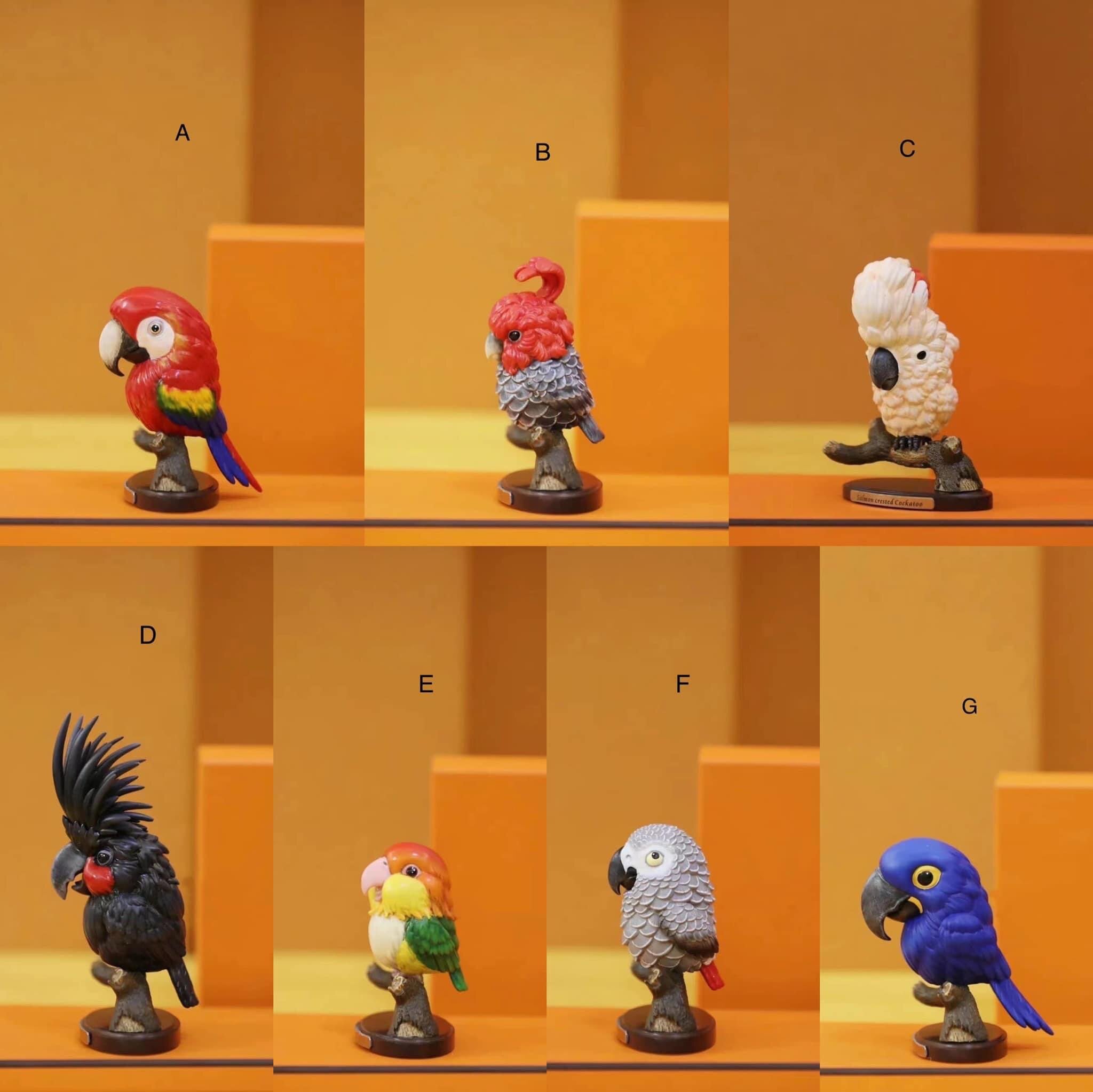 BOWUZHI Studio Parrot 1.0 Blind Box Model